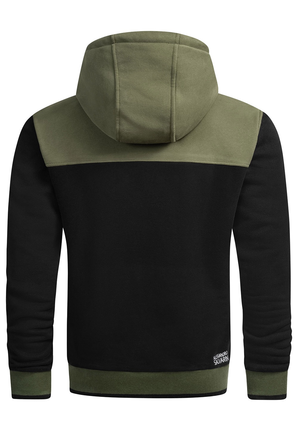 Alessandro Salvarini Kapuzenpullover »ASLerio«, mit großer Kapuze, mit Kapuze