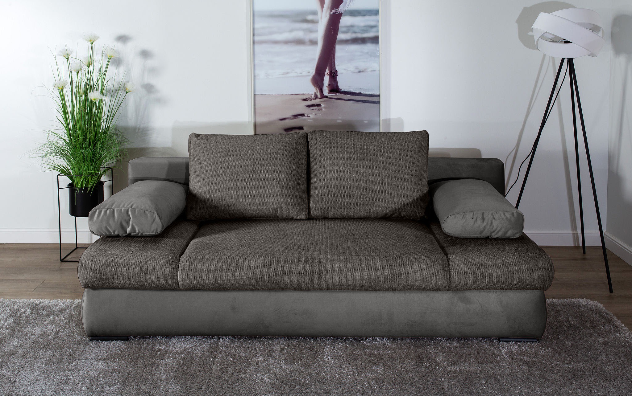 COLLECTION AB Schlafsofa "Chicago, B: 200 cm, Liegefl. 146x200 cm", mit Bet günstig online kaufen