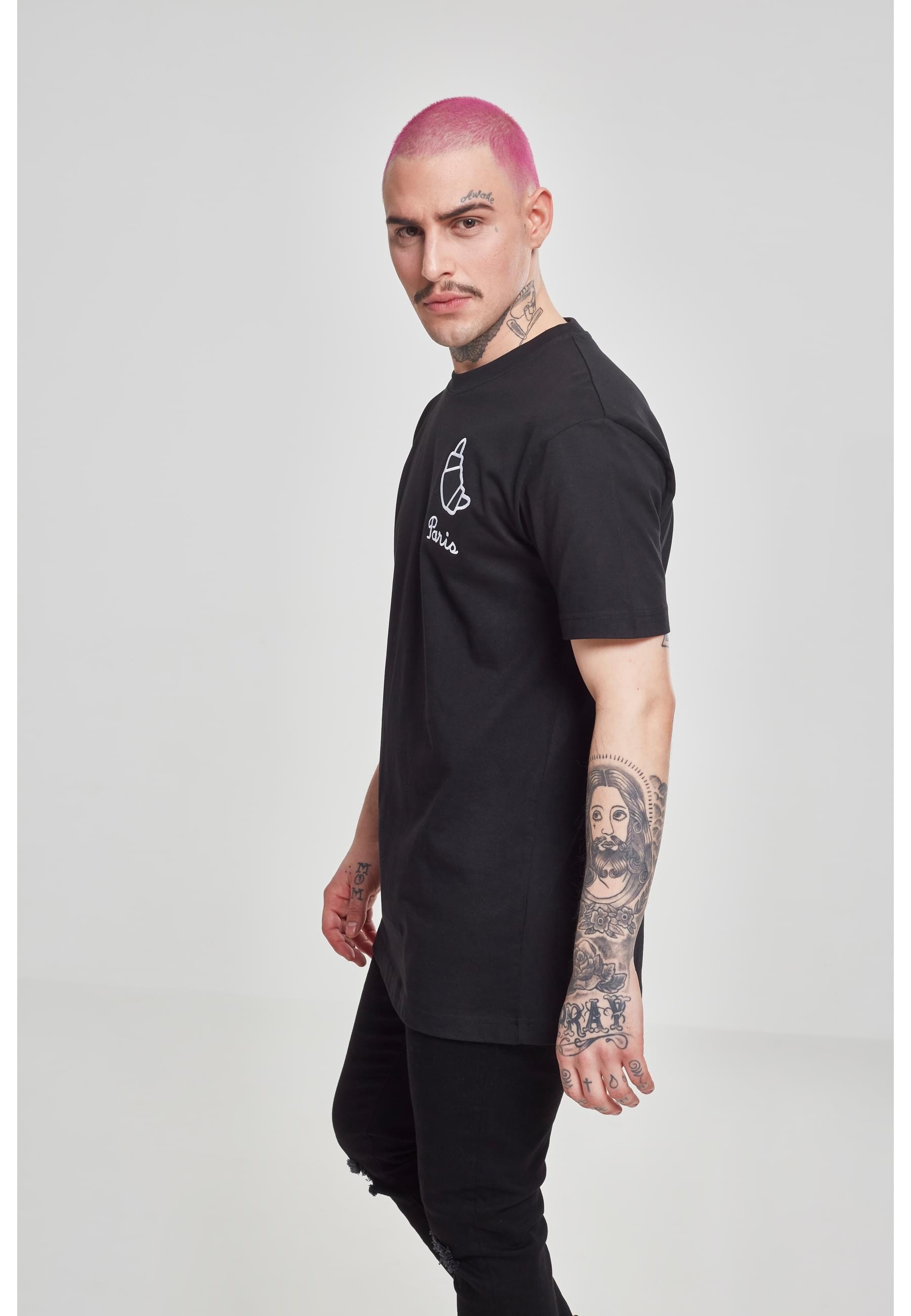 MisterTee T-Shirt »MisterTee Herren Paris Tee«, (1 tlg.)
