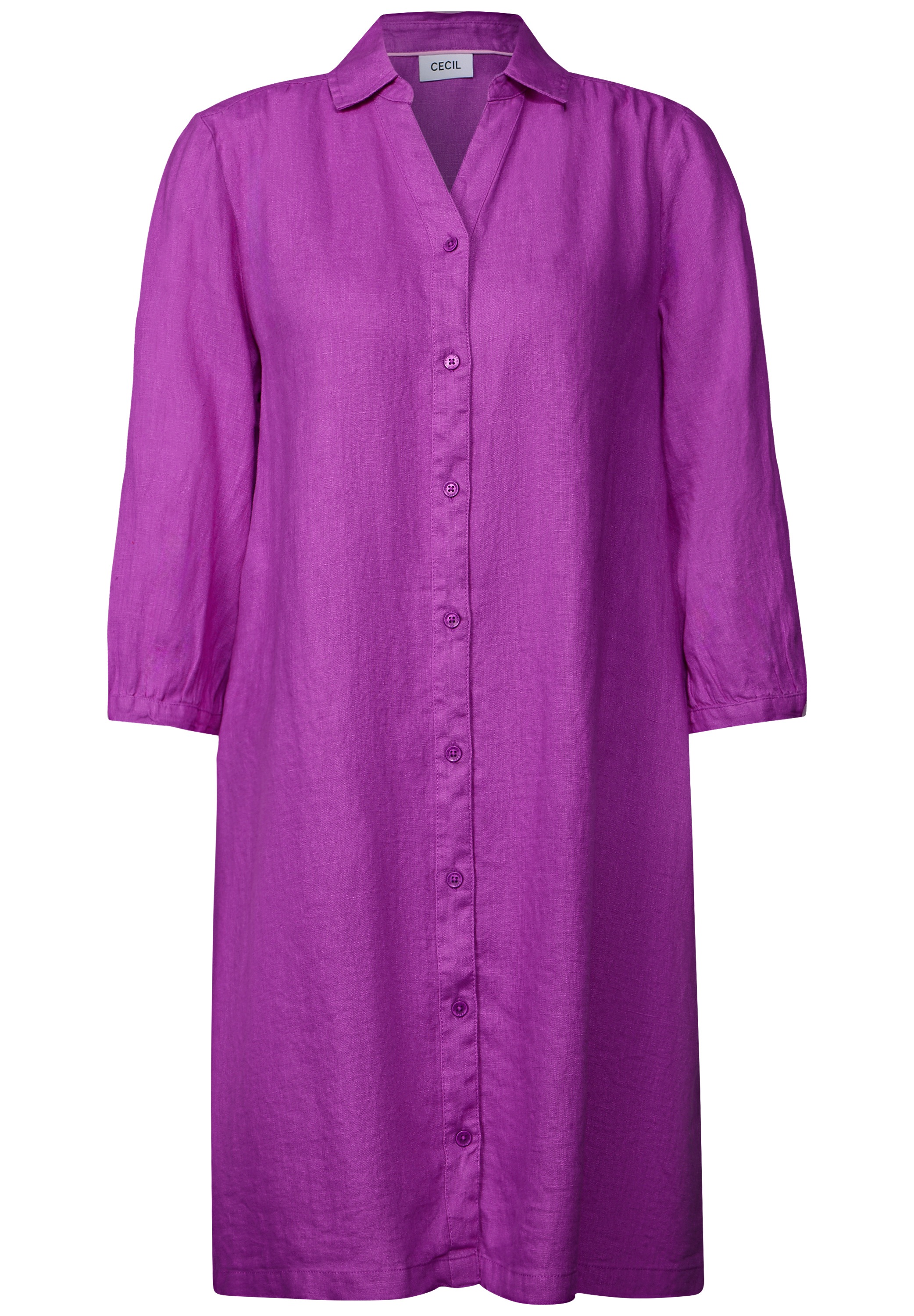 Thumbnail - Cecil Blusenkleid Ohne Taschen knielang