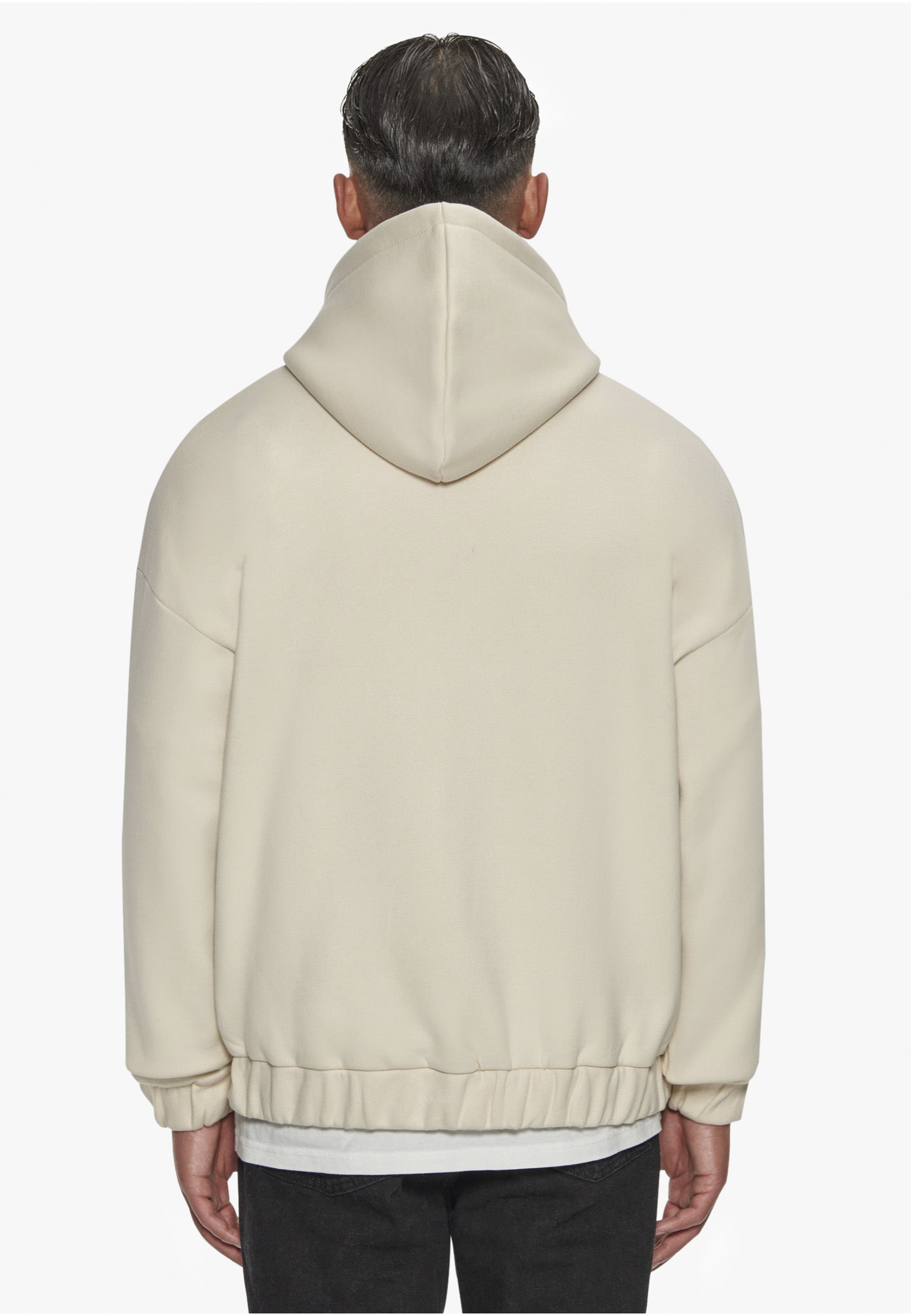 Dropsize Kapuzensweatshirt »Dropsize Herren Super Heavy Oversize Blank Zip Hoodie«, 1
