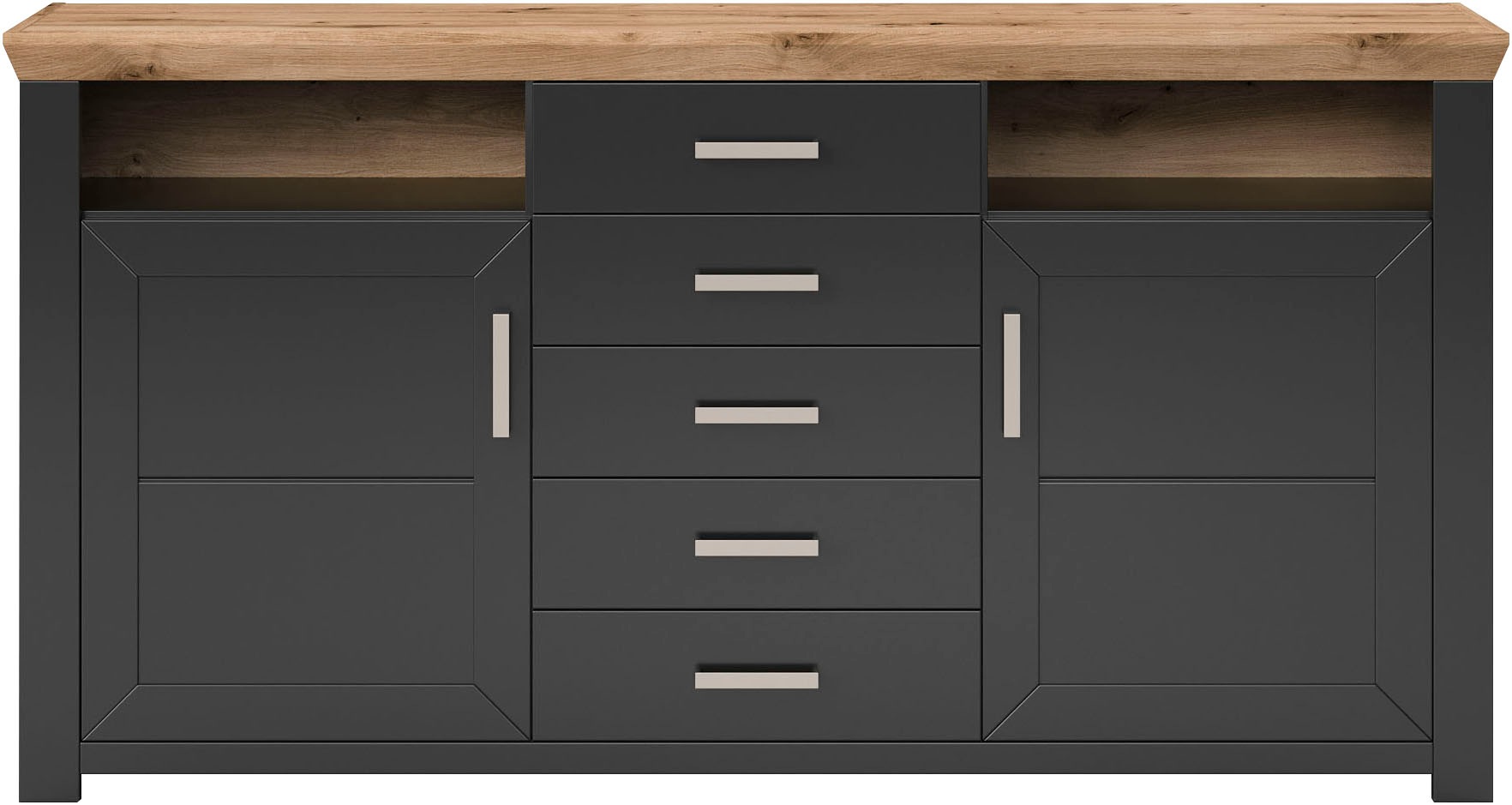 Thumbnail - set one by Musterring Sideboard "York", Typ 55, mit viel Stauraum, im Landhaus-Stil, B 184 x H 95 cm