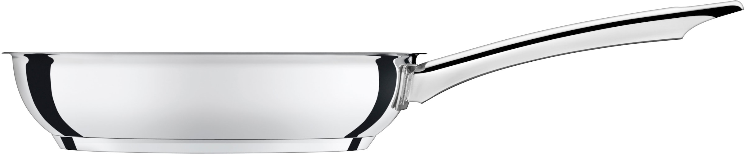 WMF Bratpfanne »Durado«, Cromargan® Edelstahl Rostfrei 18/10, (1 tlg.), Antihaftversiegelung, Induktion