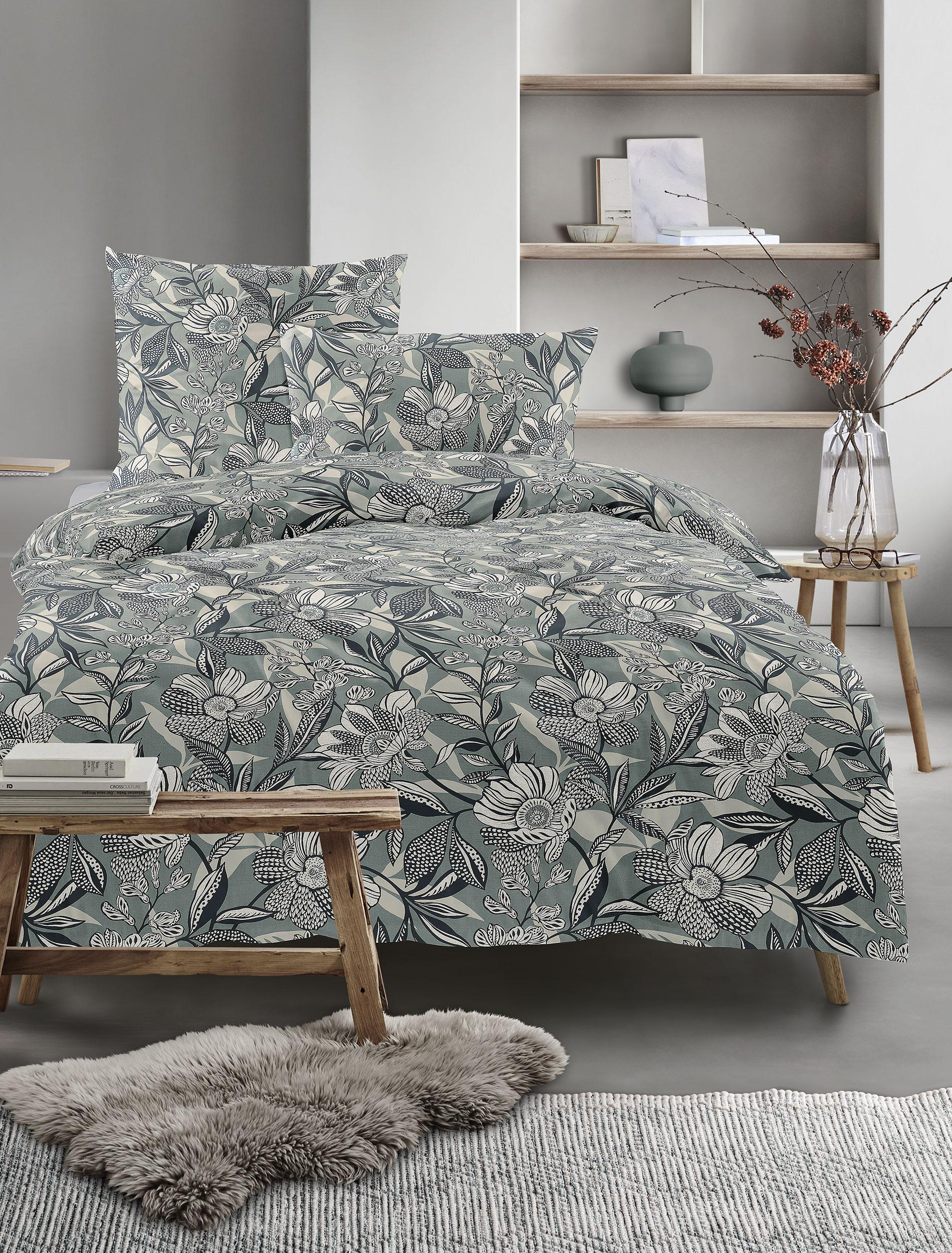 Irisette Bettwäsche "Wave 8585" 2 Stk. tlg. anschmiegsam und atmungsaktiv, günstig online kaufen