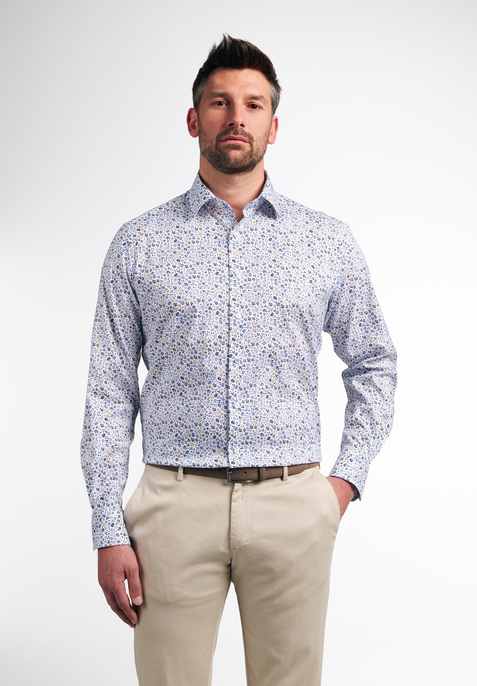 Eterna Langarmhemd "MODERN FIT" günstig online kaufen