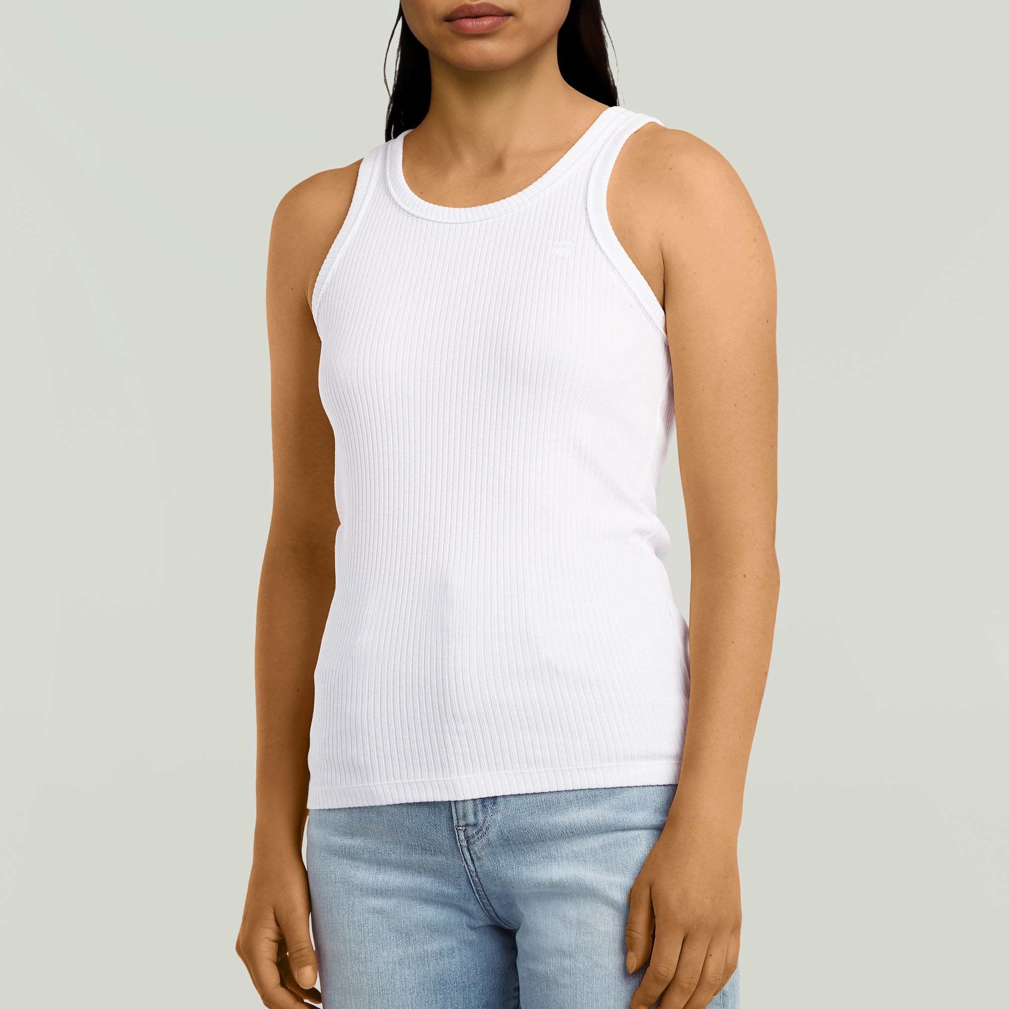 G-STAR Tanktop "Ribbed Tanktop", mit breiten Trägern günstig online kaufen