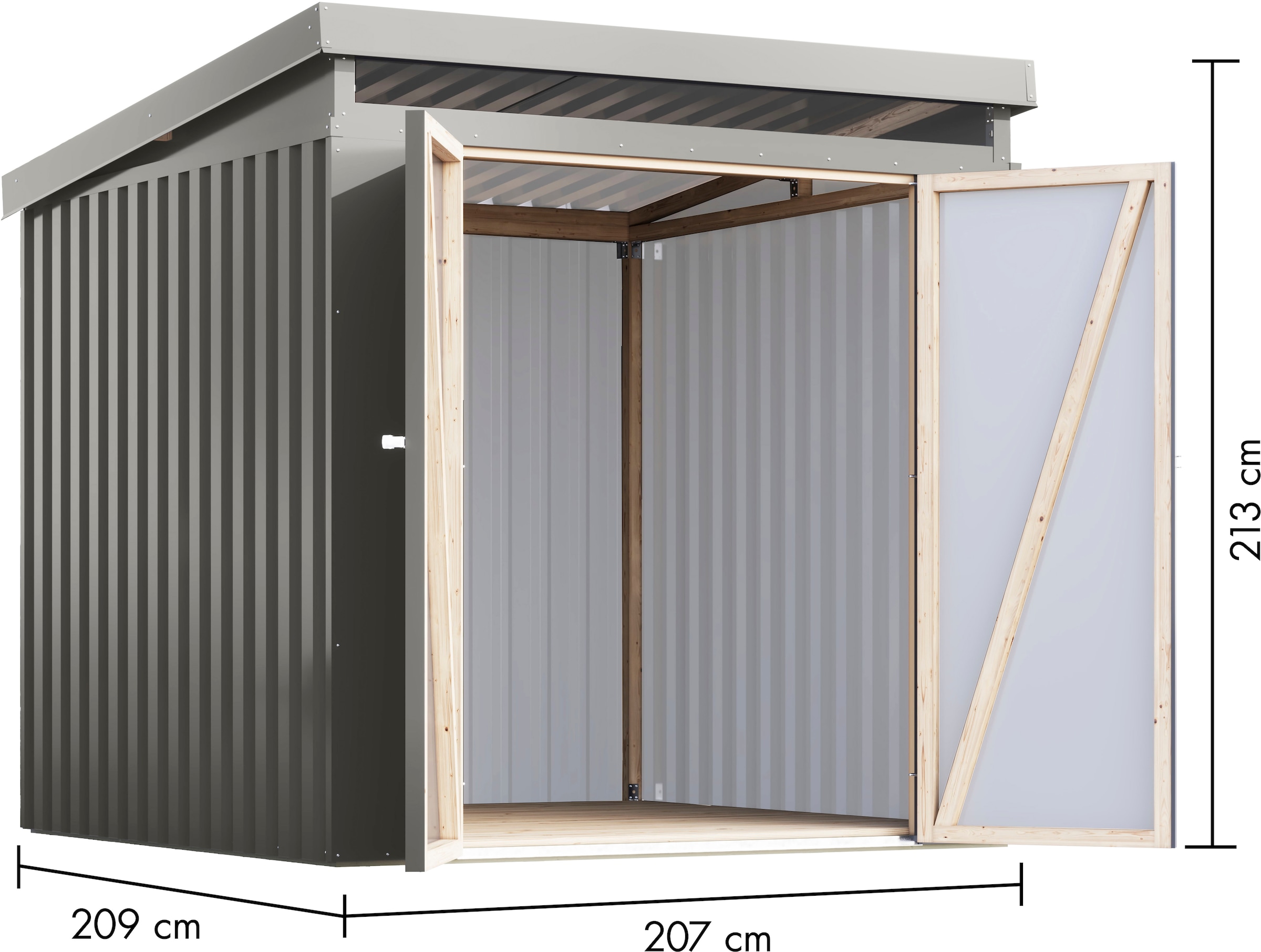 Karibu Gerätehaus »Argonium 2«