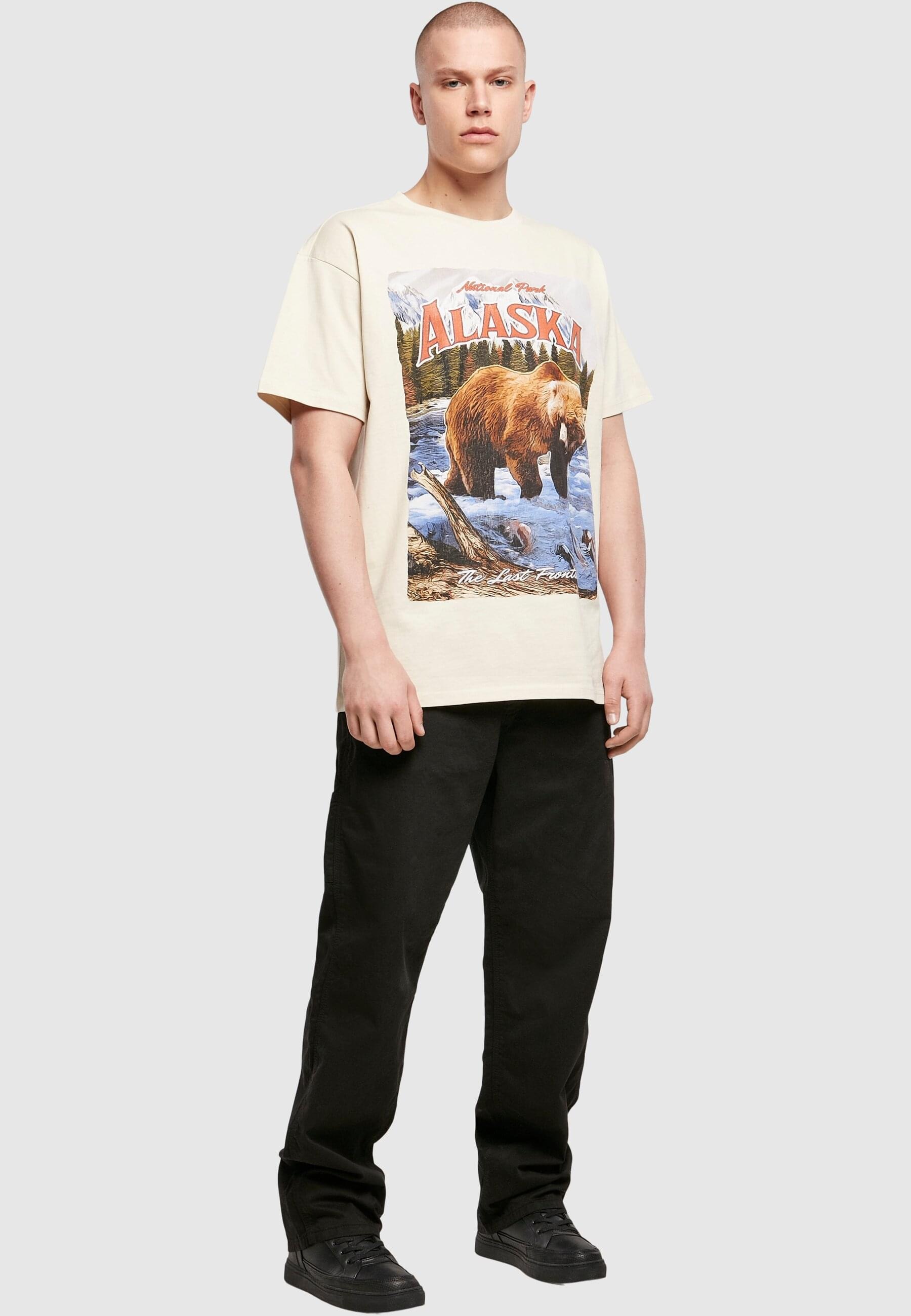 Upscale by Mister Tee T-Shirt »Upscale by Mister Tee Herren Alaska Vintage Oversize Tee«, (1 tlg.)