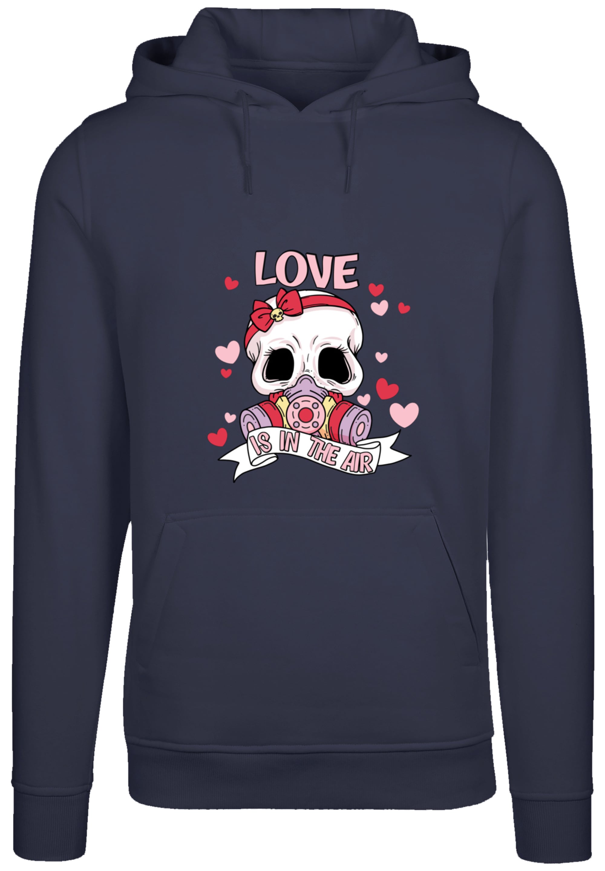 F4NT4STIC Kapuzenpullover »Anti Valentinstag LOVE is in the air«, Premium Qualität