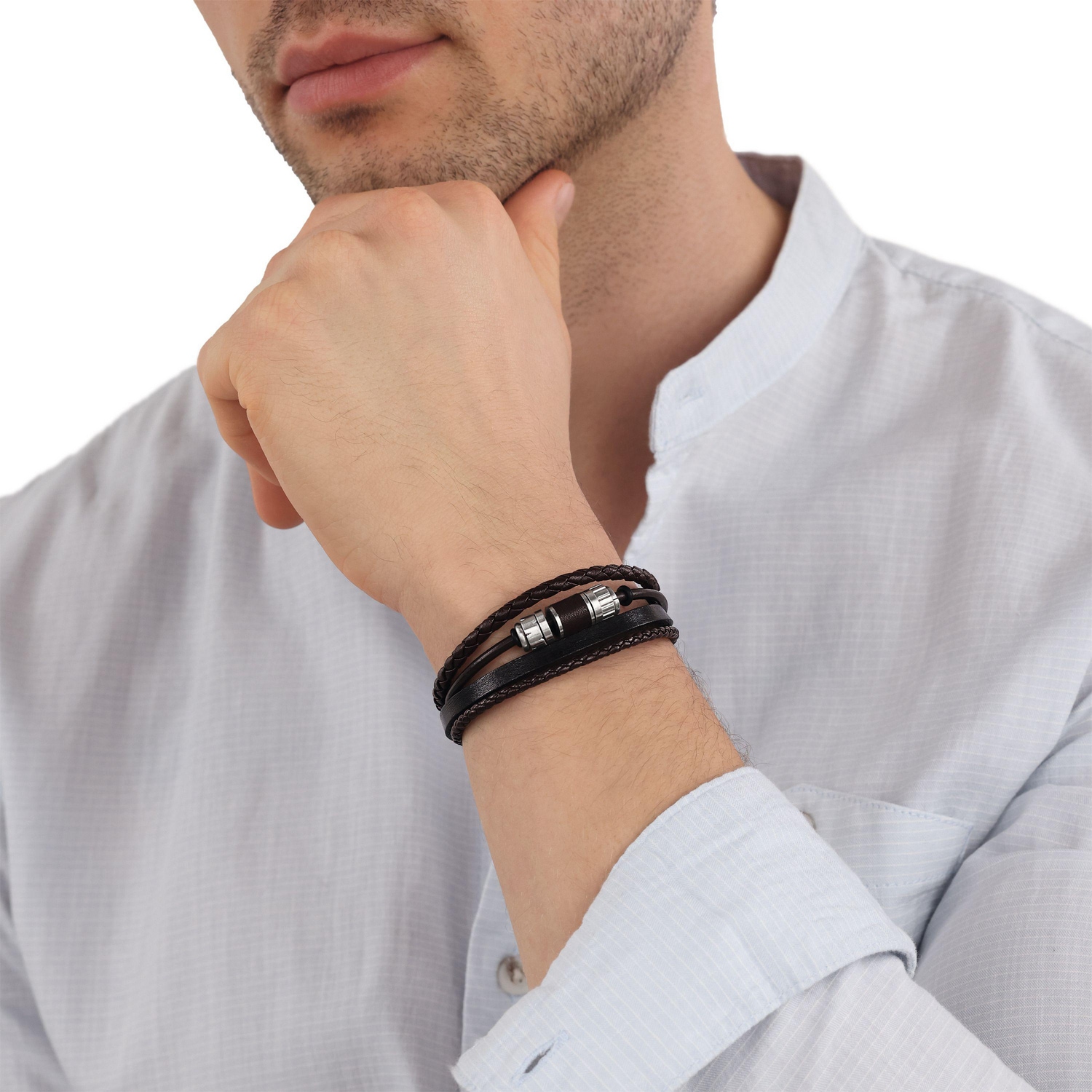 TOM TAILOR Lederarmband