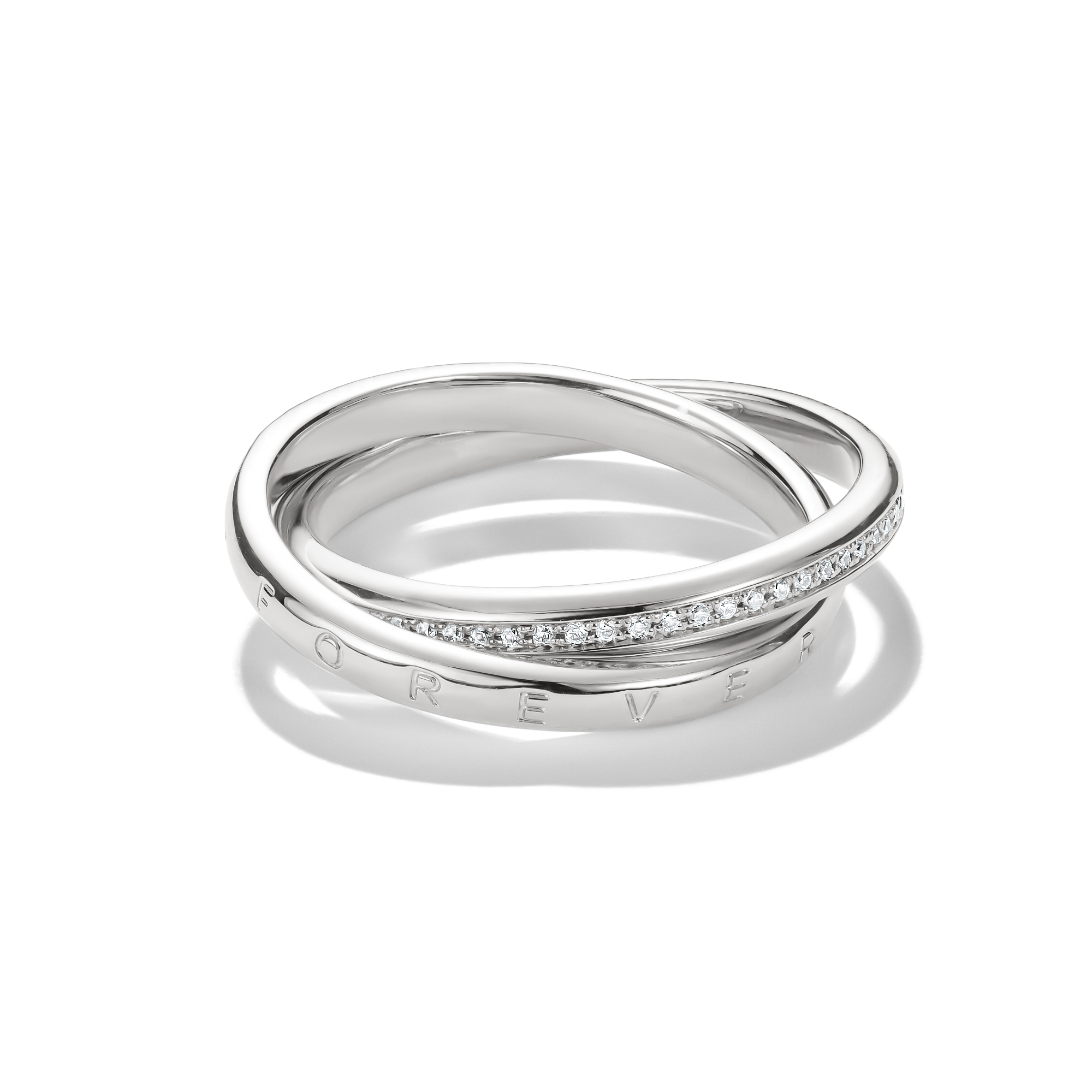 THOMAS SABO Fingerring »Together Ring Silber« mit Zirkonia (synth.)