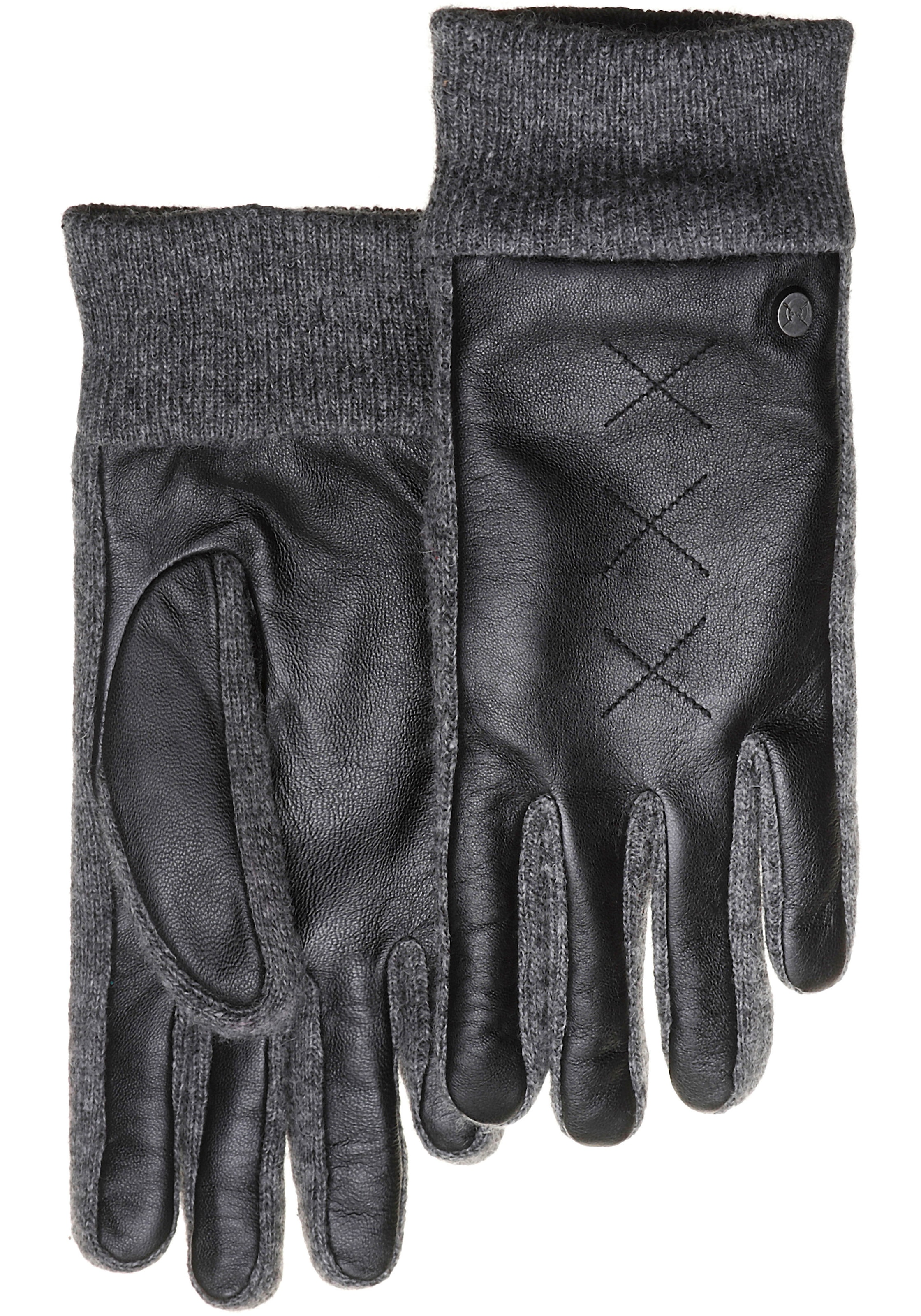 PEARLWOOD Strickhandschuhe "SMILLA", (1 Paar), weiches Fleece-Innenfutter, günstig online kaufen