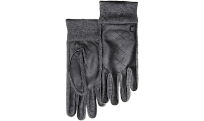 GRETCHEN Lederhandschuhe »Mens Gloves Jendrik«, aus italienischem  Ziegenvelours kaufen | BAUR