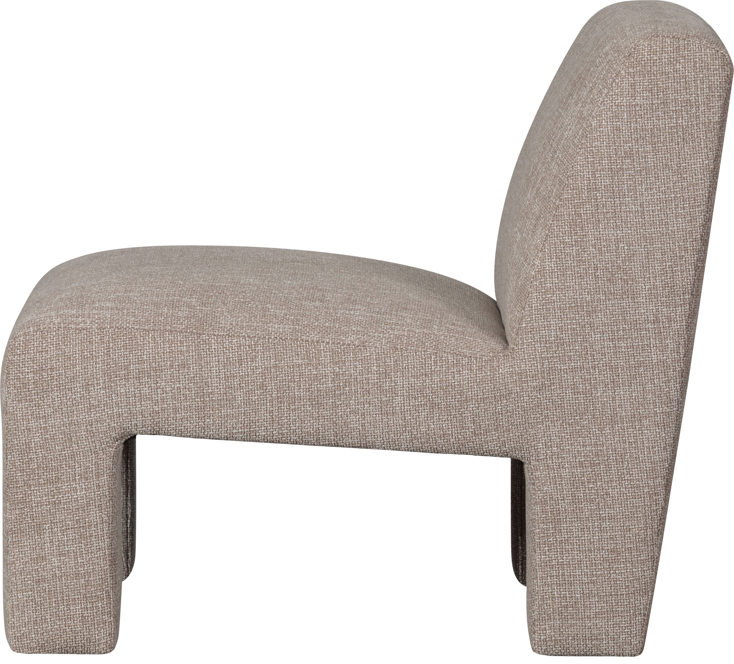 WOOOD Sessel »Lavid«, gewebter Stoff, 4-Fuß-Gestell H 73 cm x B 74 cm