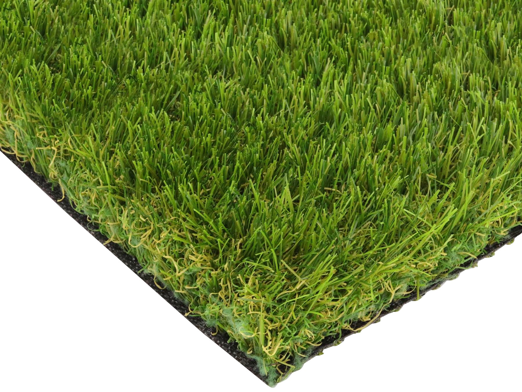 Thumbnail - Primaflor-Ideen in Textil Kunstrasen "MEGAN, Made in Netherlands" rechteckig 40 mm Höhe natürliche Optik, mit Drainagefu...