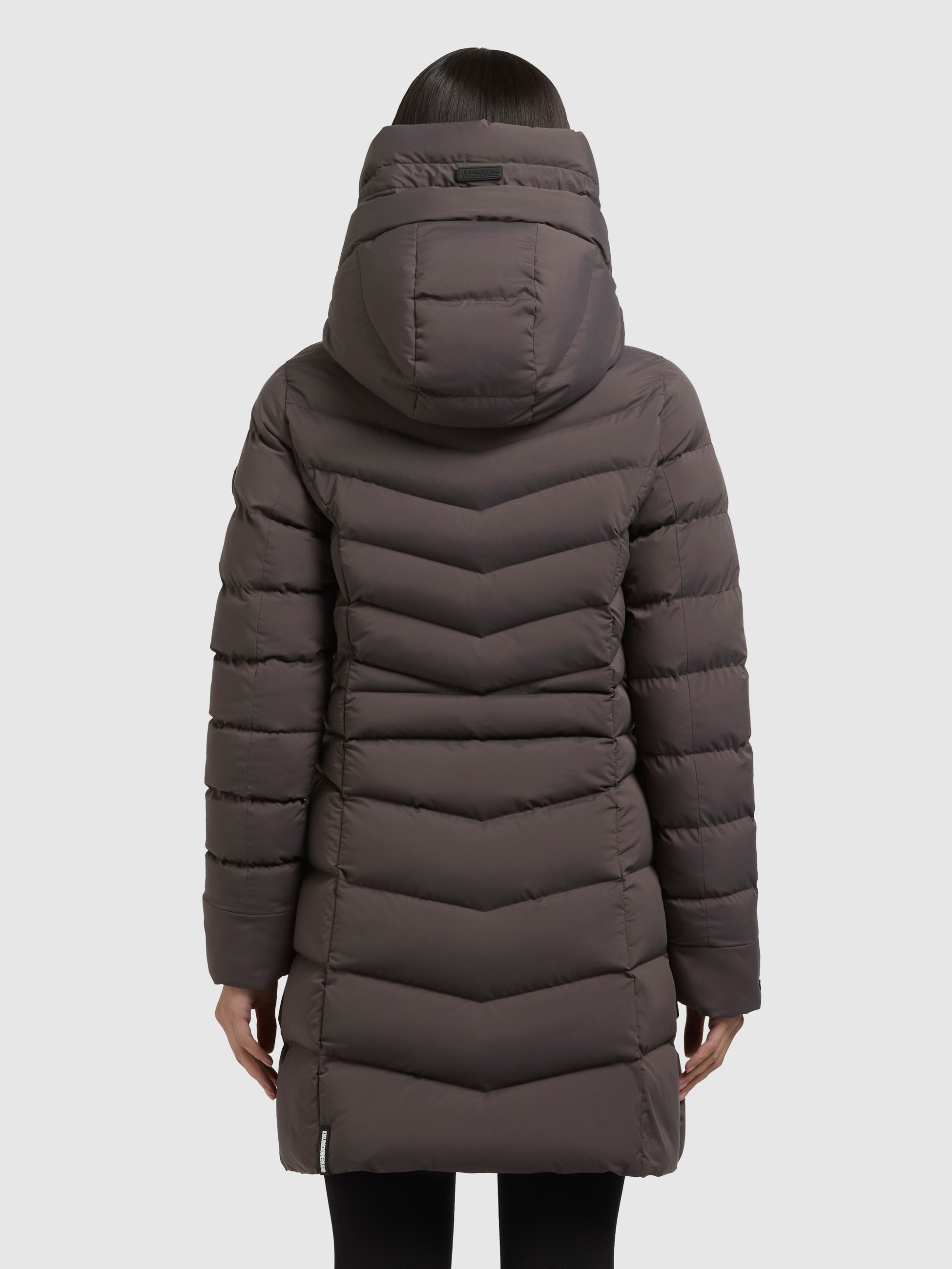 khujo TUHANI5 Women's Quilted Coat Graphite Grey XL 3