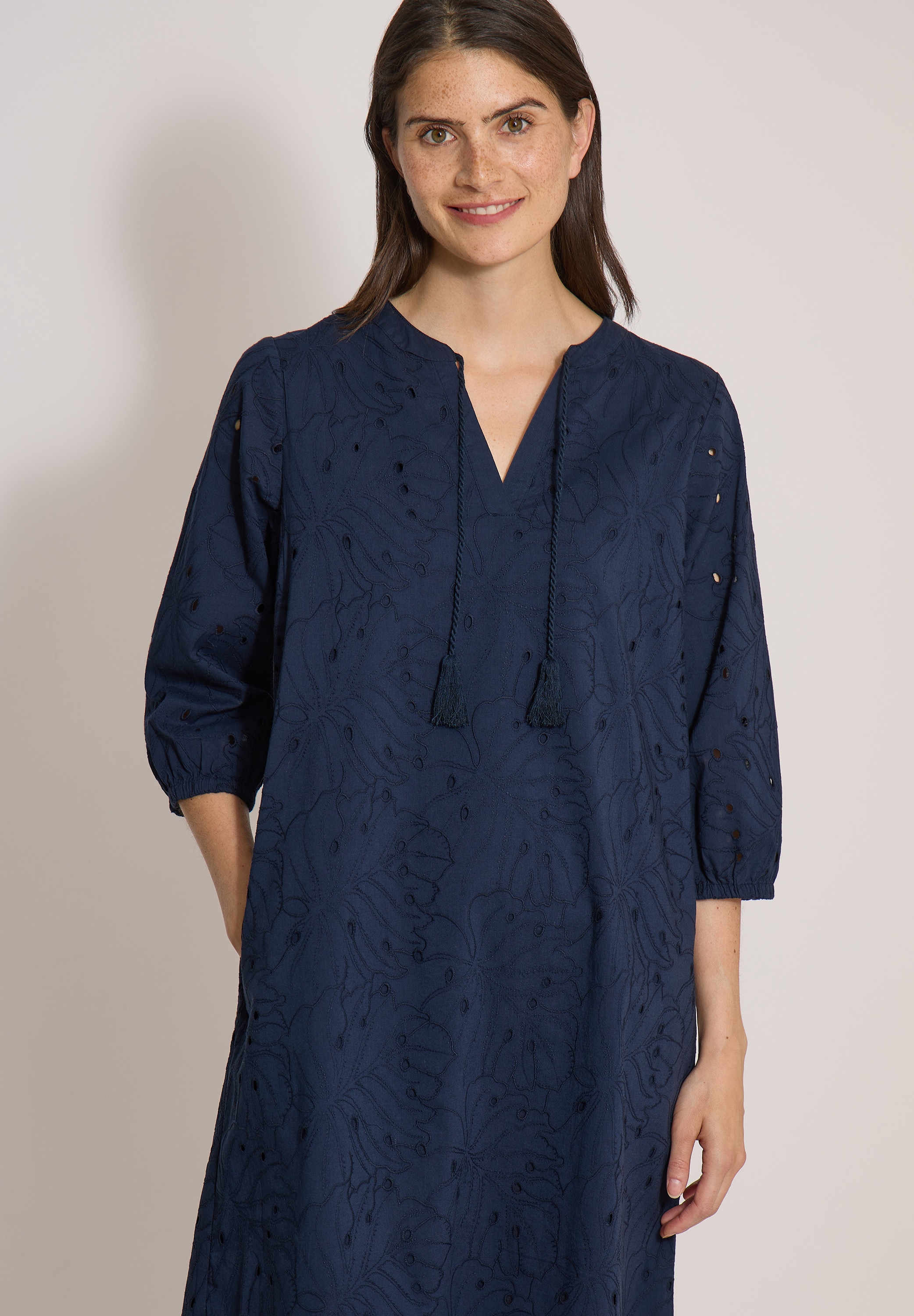 Cecil Sommerkleid Eingrifftaschen aus 100% Baumwolle