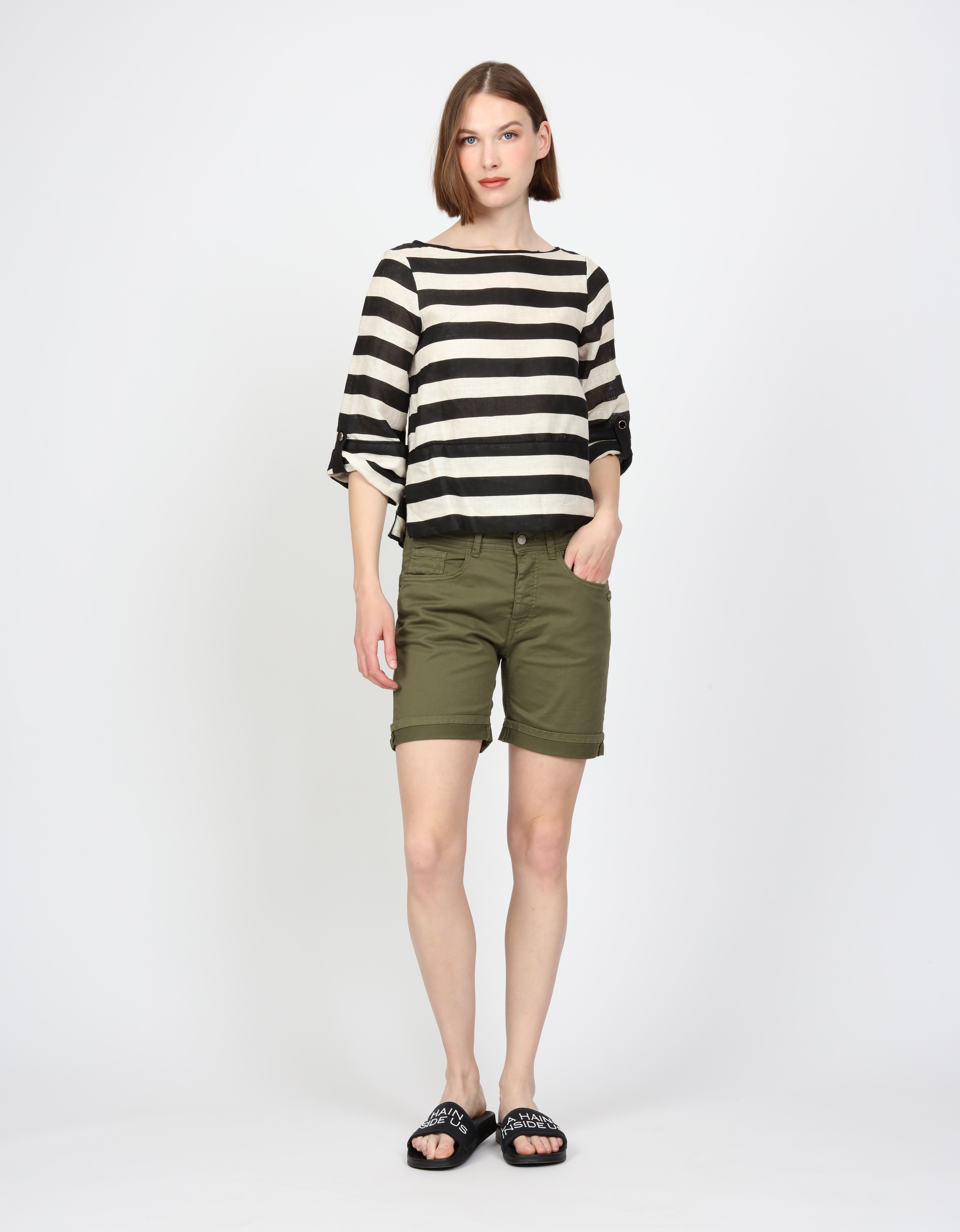GANG Boyfriend-Hose »GANG Hosen Shorts 94NICA SHORTS«