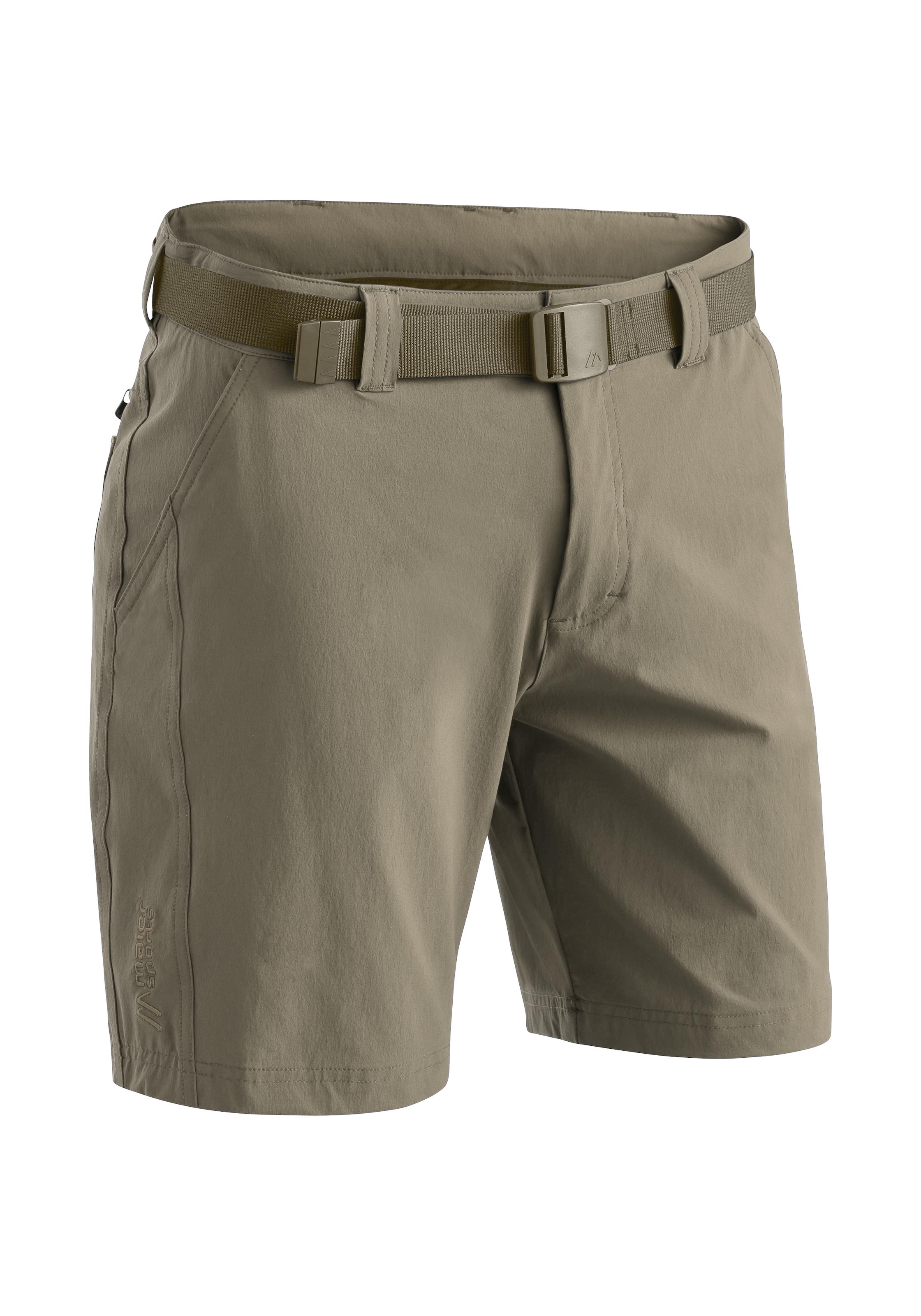 Maier Sports Funktionsshorts "Nil Short M", Herren Shorts, kurze Wanderhose, Outdoorhose 4 Taschen, Regular Fit