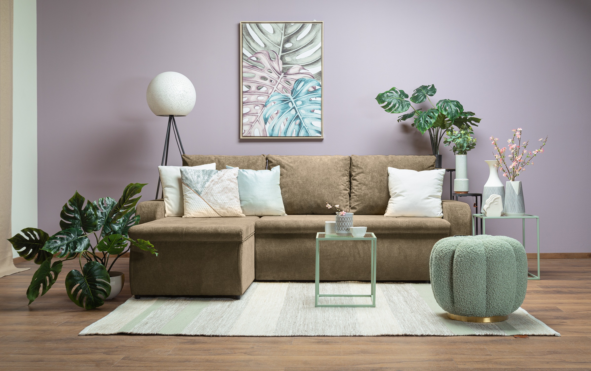 INOSIGN Ecksofa »Kahira«, Recamiere beidseitig montierbar, mit Bettfunktion und... kaufen