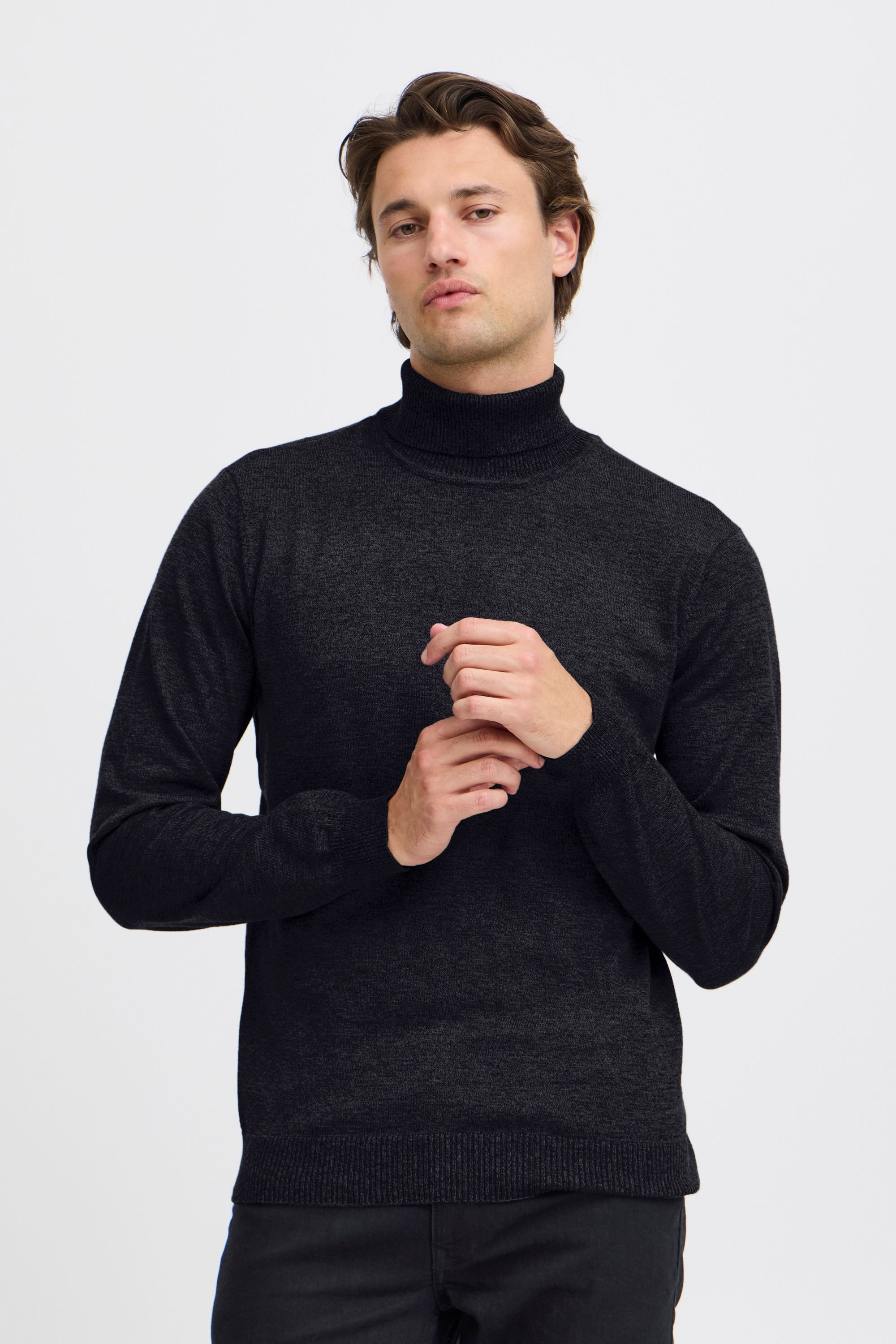 Thumbnail - Blend Strickfleece-Pullover "Strickpullover BHBRUTON roll neck knit"