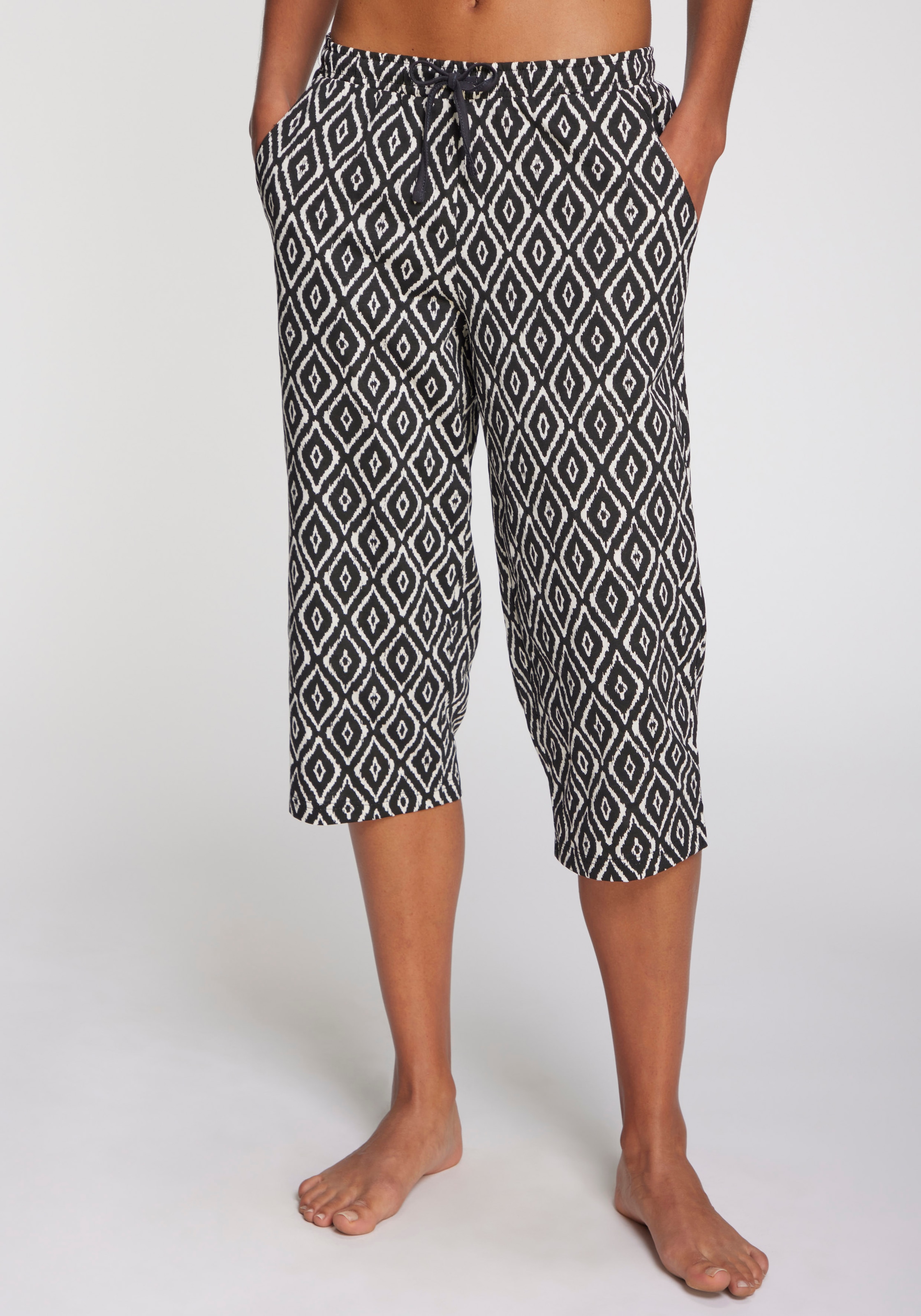 Vivance Dreams Caprihose, mit schönem Muster günstig online kaufen