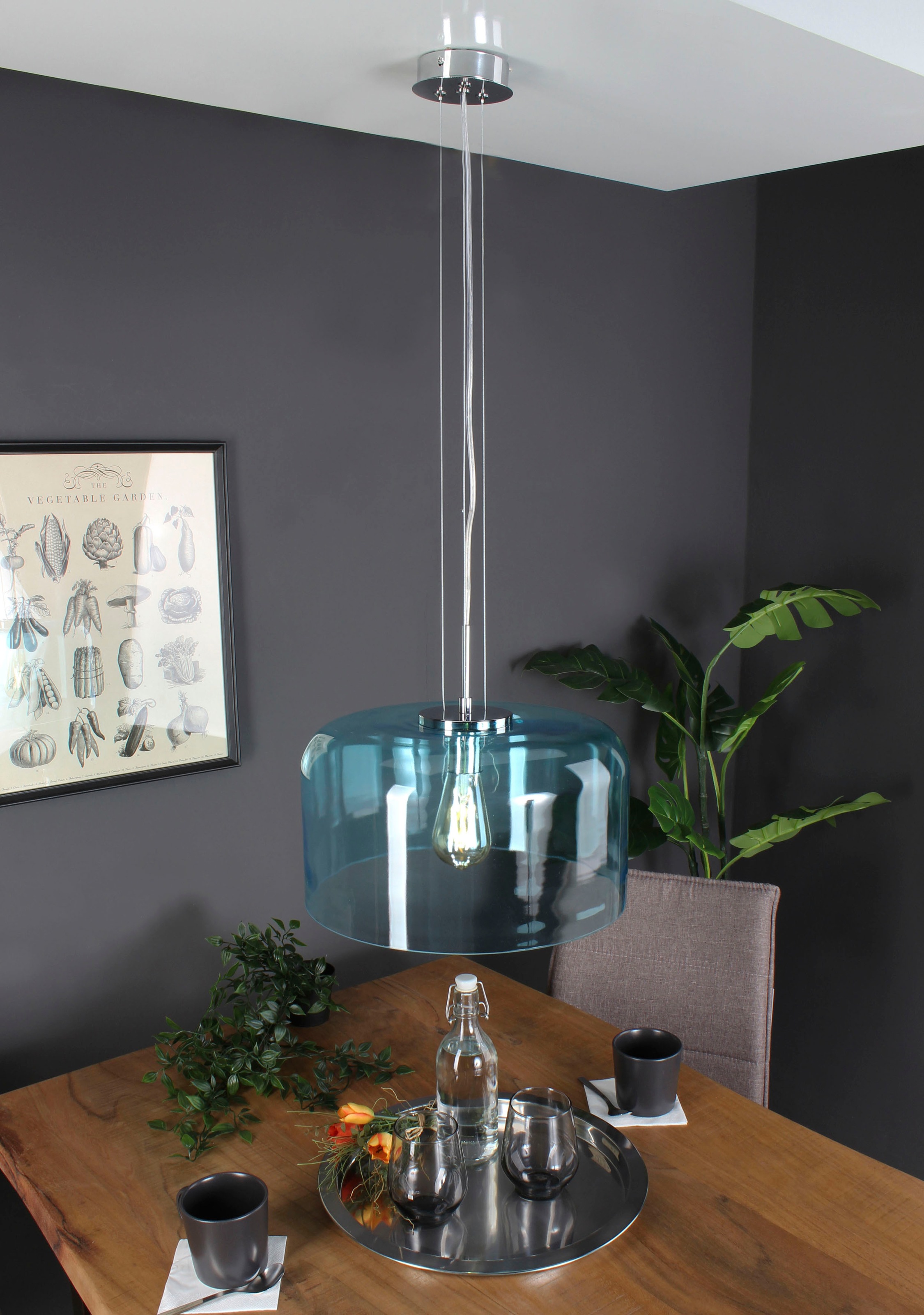 ECO-LIGHT Pendelleuchte »Gibus«, Leuchtmittel E27 | ohne Leuchtmittel