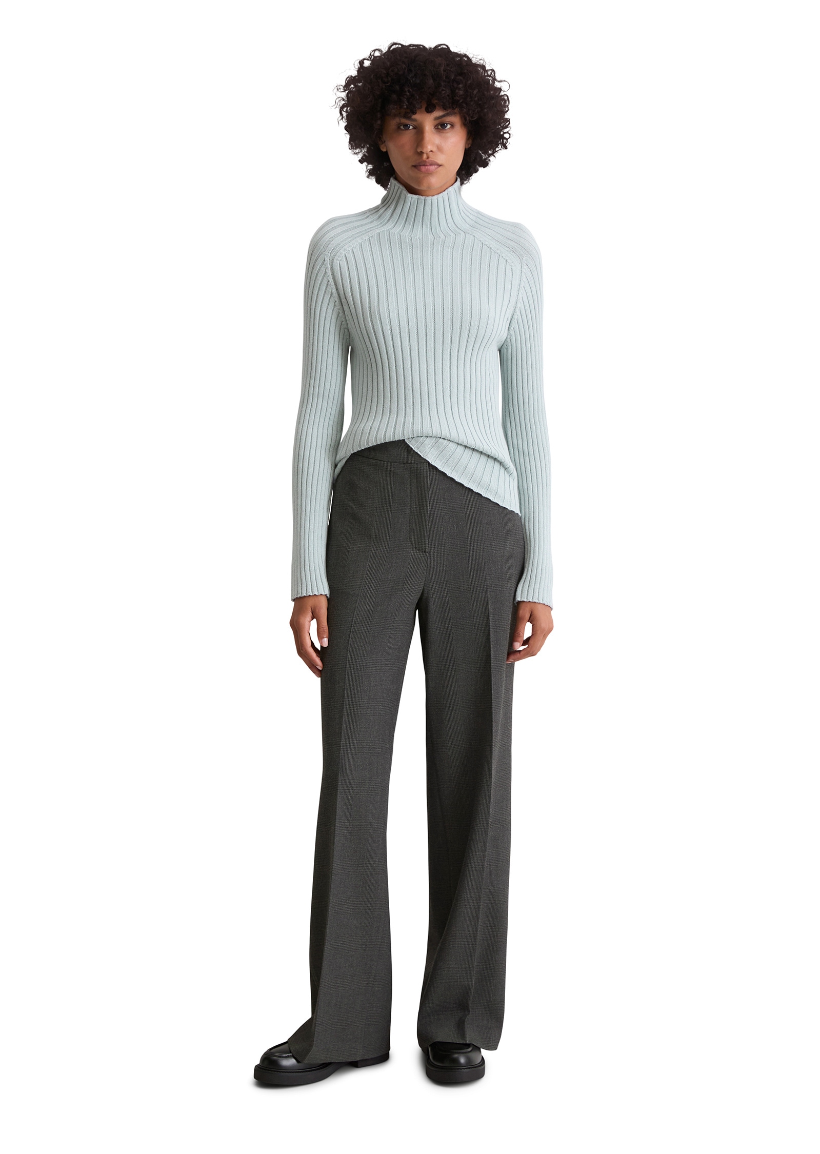 Marc O'Polo Stehkragenpullover »aus Heavy Weight Cotton«