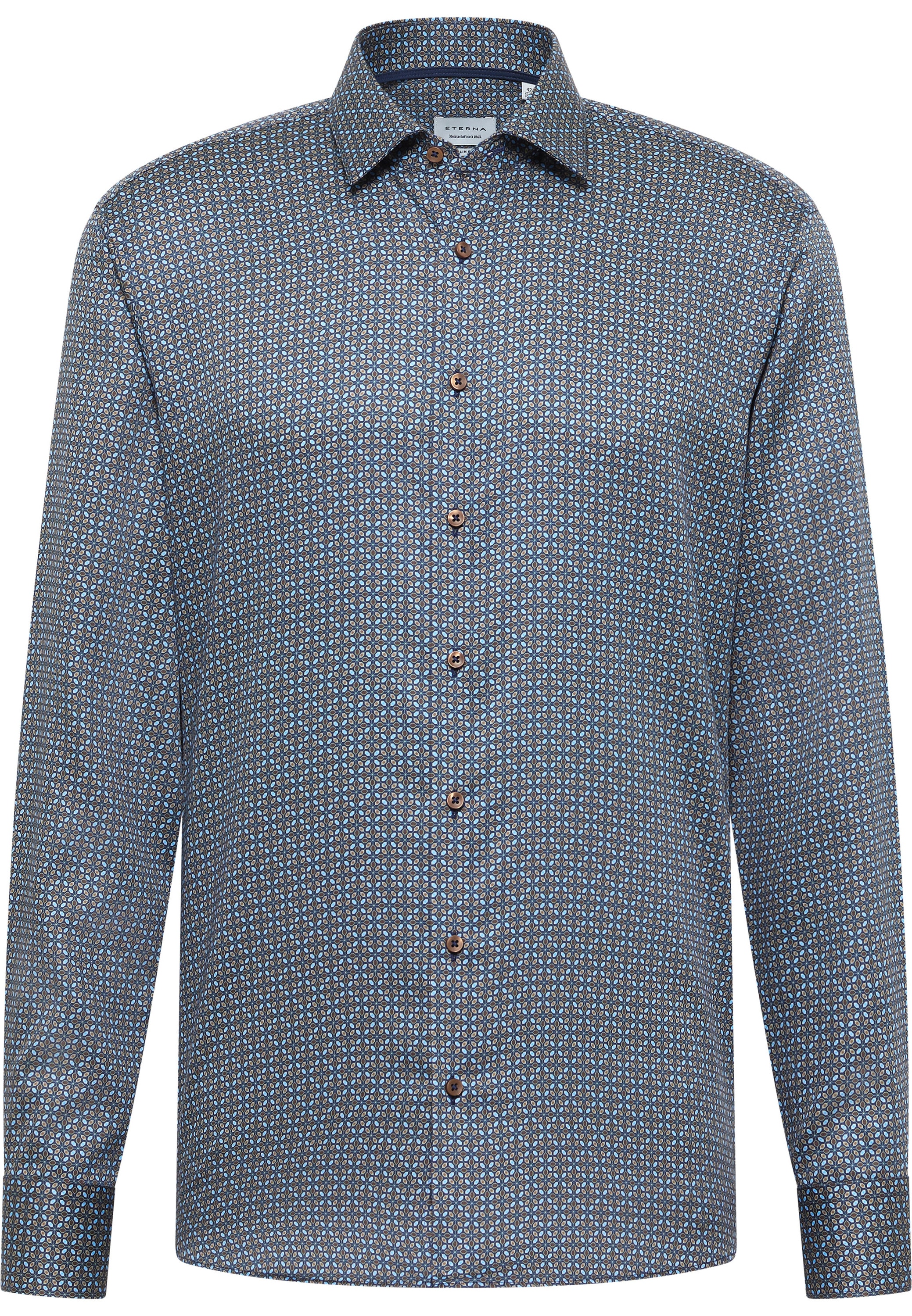 Eterna Langarmhemd »SLIM FIT«, NON IRON (bügelfrei)