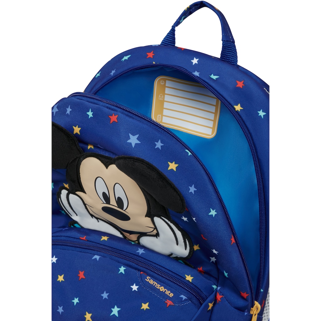 Samsonite Kinderrucksack »Disney Ultimate 2.0, S+, Mickey Stars«, reflektierende Details