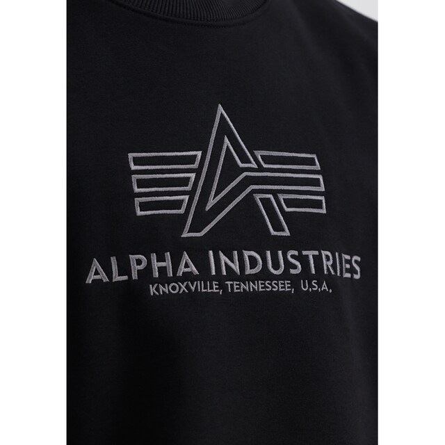 Alpha Industries Sweater »Alpha Industries Men - Sweatshirts Basic Sweater  Embroidery« ▷ kaufen | BAUR