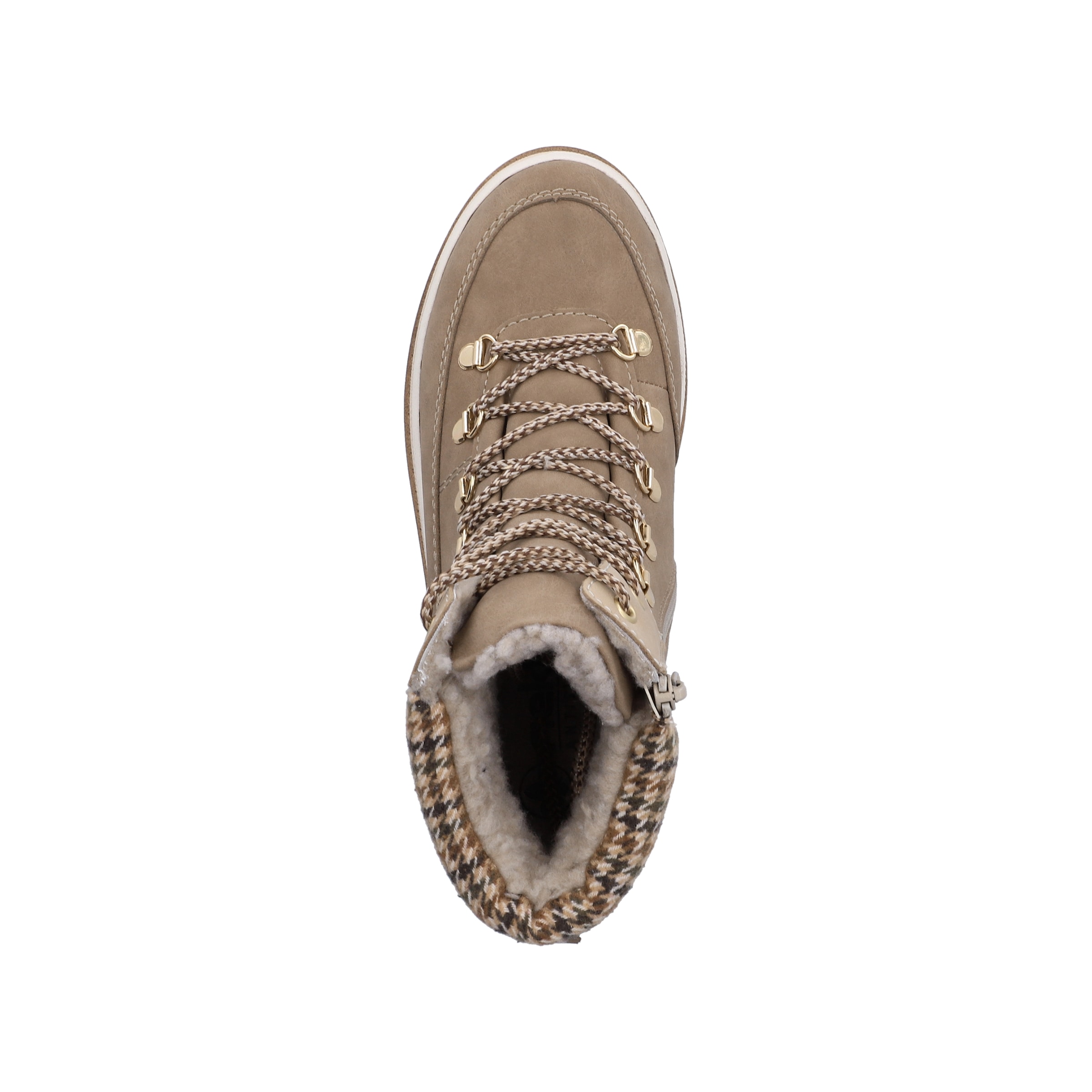 Rieker Winterboots  Winterstiefelette, Outdoorboots mit modischem Kragen