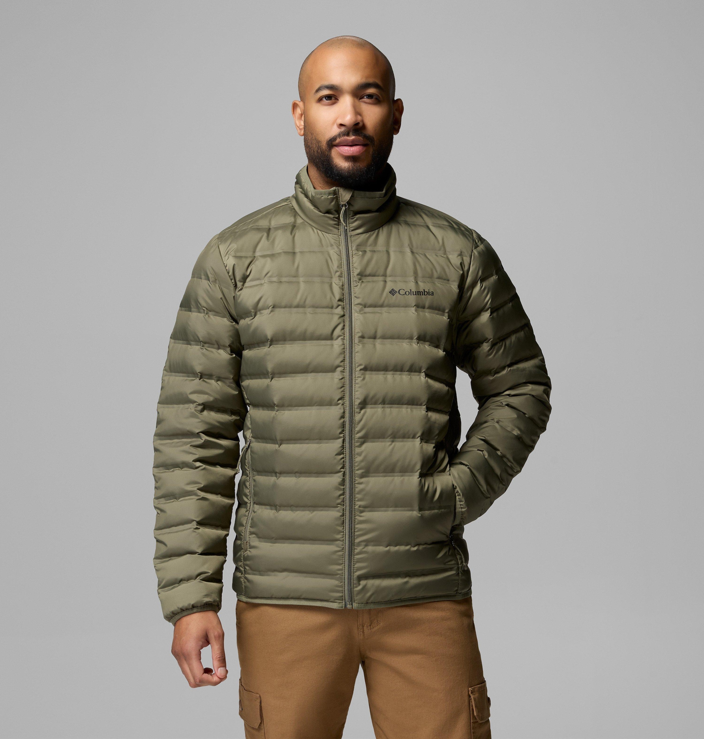 Columbia Daunenjacke "Lake 22 II Down Jacket" mit Stehkragen, wasserabweisend, windabweisend, hüftbedeckend