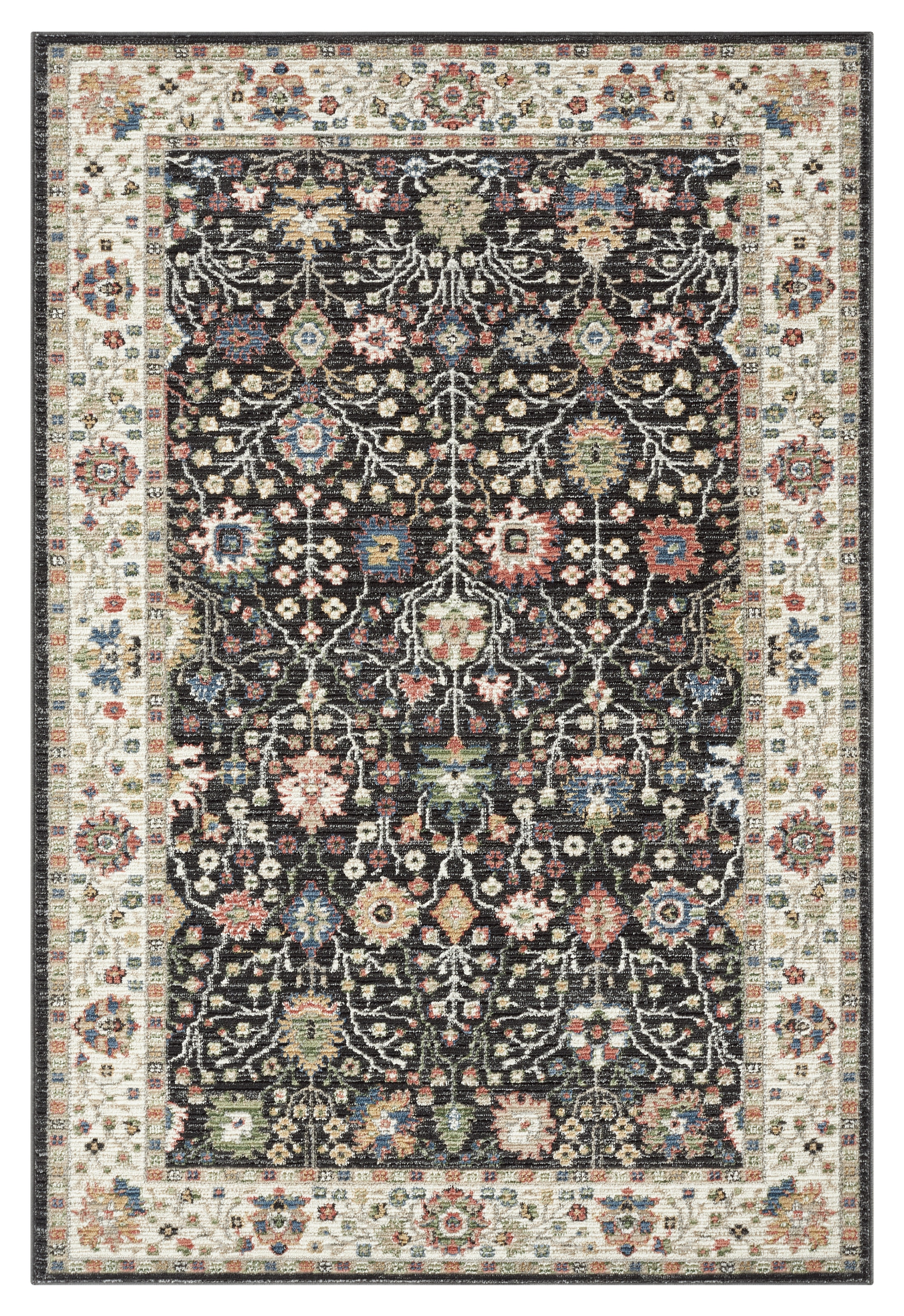 OTTO home »Aylaa, Blumen-Motiv, Orient« rechteckig 9 mm Höhe orientalisch, Blumen, Rahmen, Wohnzimmer, Schlafzimmer, Esszimmer