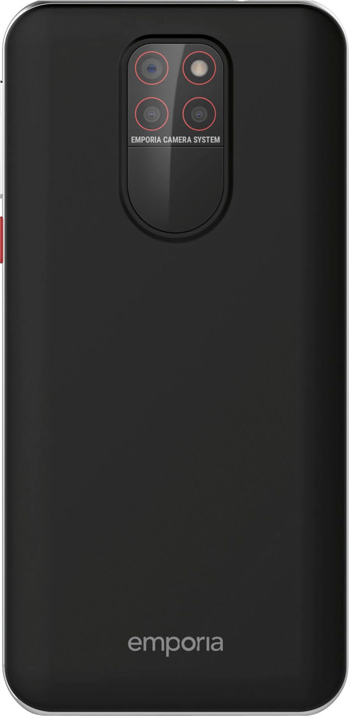 Emporia Smartphone »emporiaSMART.5«, schwarz, 13,97 cm/5,5 Zoll, 32 GB Speicherplatz, 13 MP Kamera