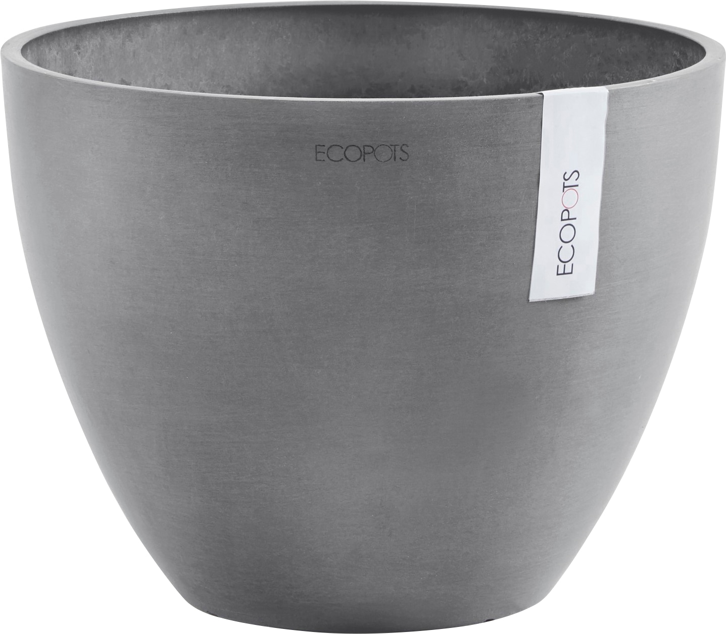 ECOPOTS Blumentopf "ANTWERP Grey", BxTxH: 50x50x37,5 cm