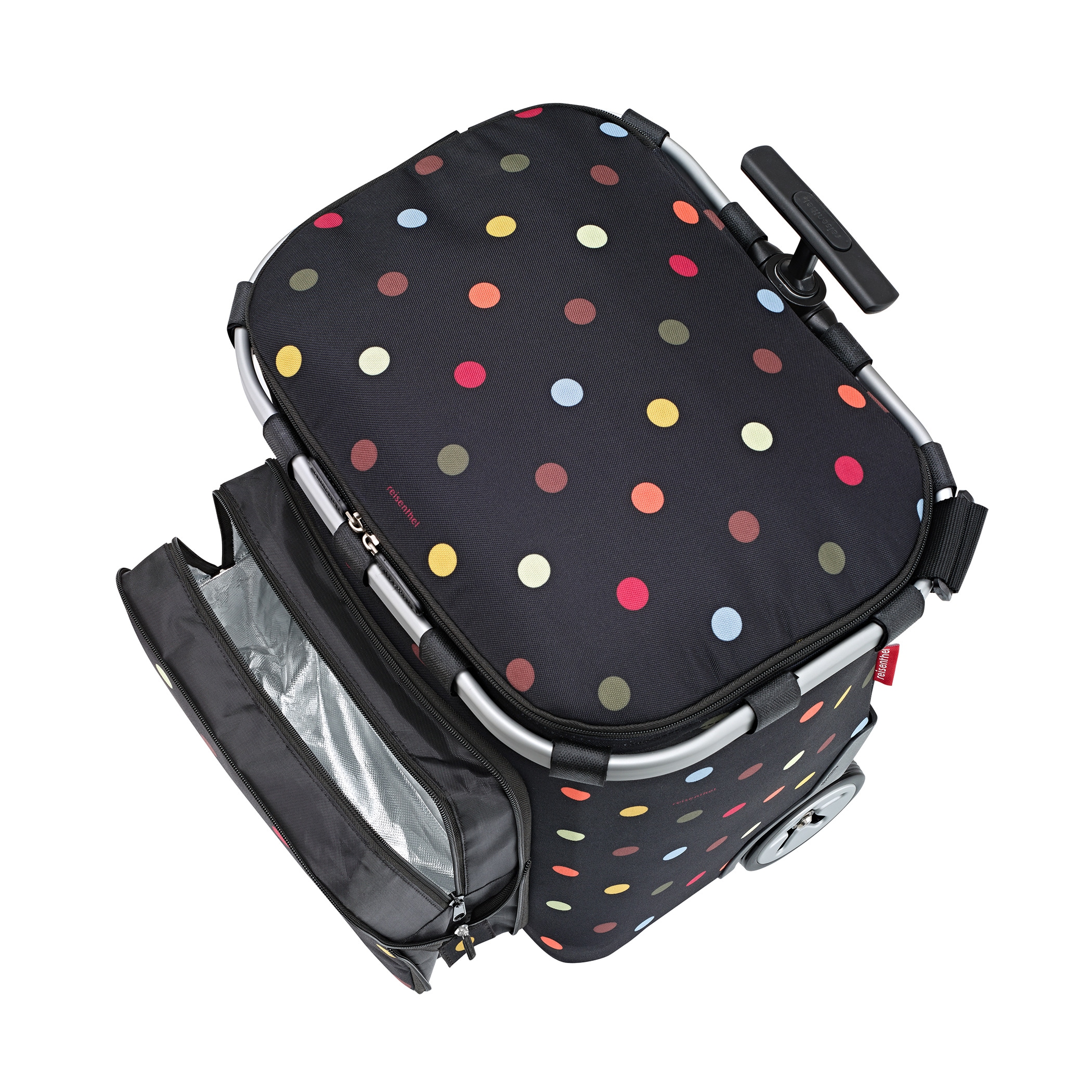 REISENTHEL® Einkaufstrolley »carrycruiser plus« Einkaufstrolley mit ausfaltbarem Thermofach und Teleskopstange