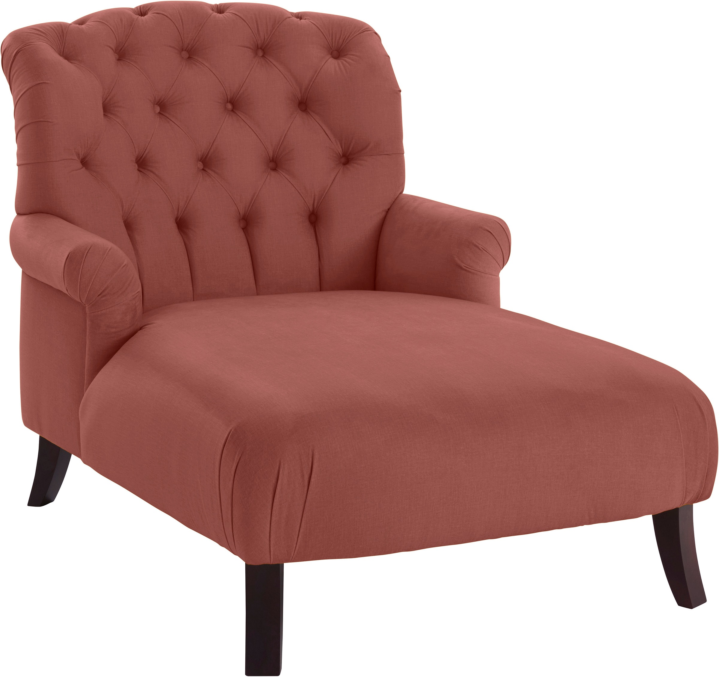 Home affaire Loveseat "Amiens Sessel Loungesessel", mit wunderschöner Knopf günstig online kaufen