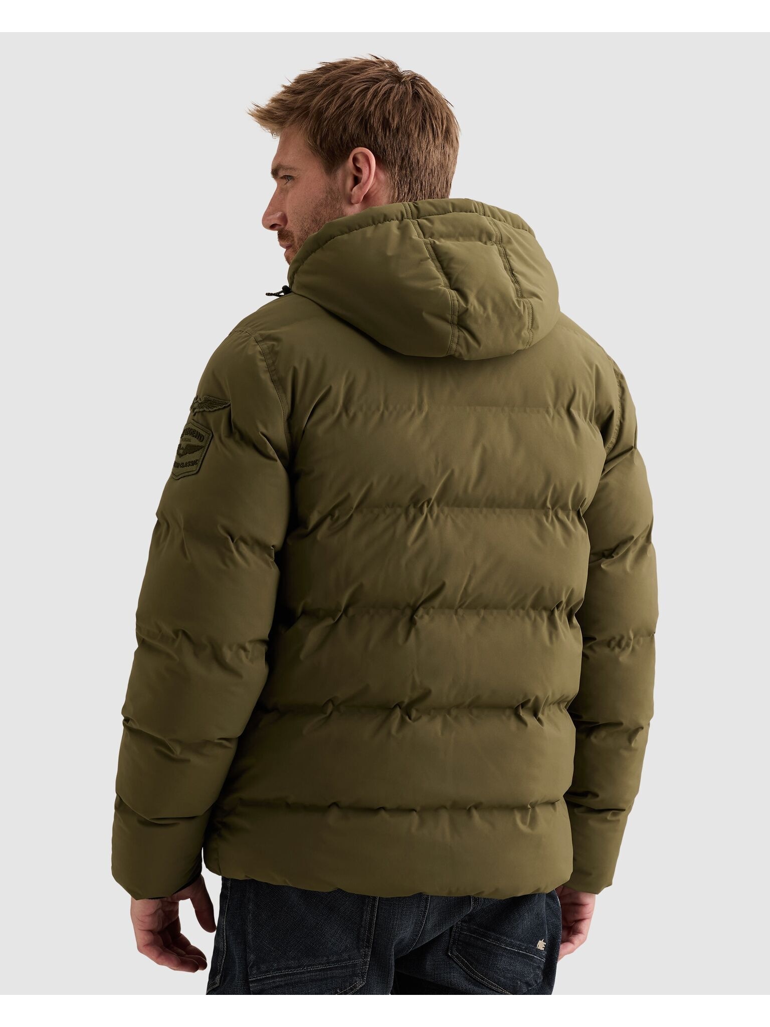 PME LEGEND Winterjacke »AIRSHIP Mach6« mit Kapuze /Pufferjacke - winddicht, atmungsaktiv & wärmend