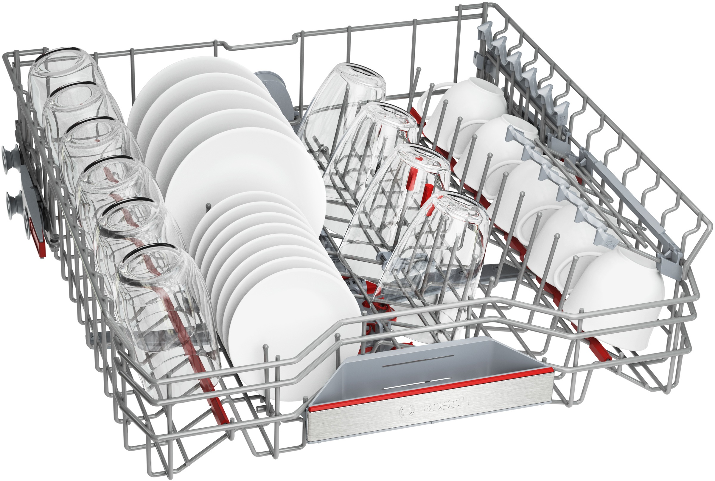 BOSCH Unterbaugeschirrspüler "SMU6ZCS16E", Energieeffizienz: B (A-G), silber (weiß), B:59,8cm H:81,5cm T:57,3cm, Geschirrspüler 3