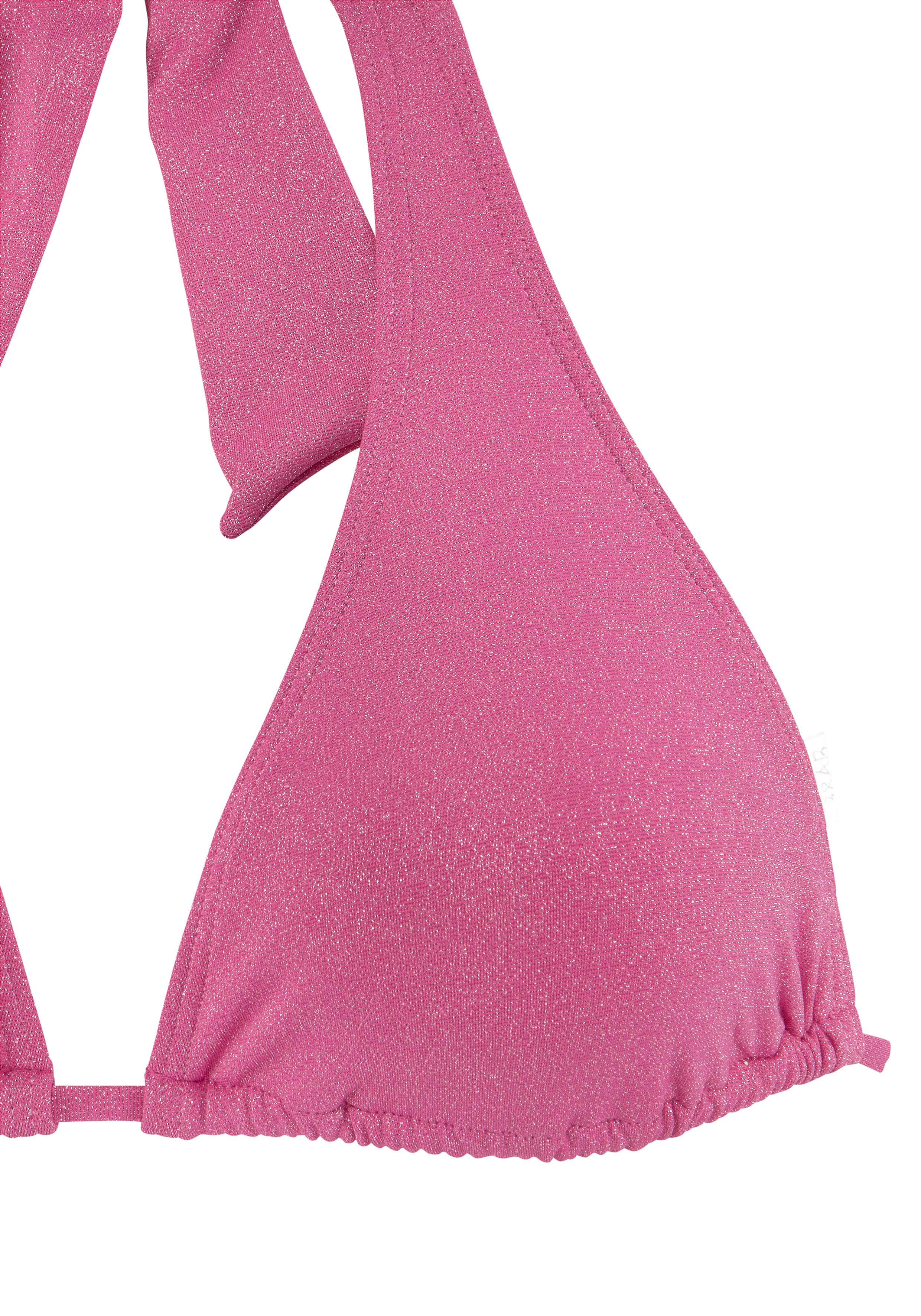 Thumbnail - LASCANA Triangel-Bikini-Top "Glitter", mit tollem Glitzereffekt