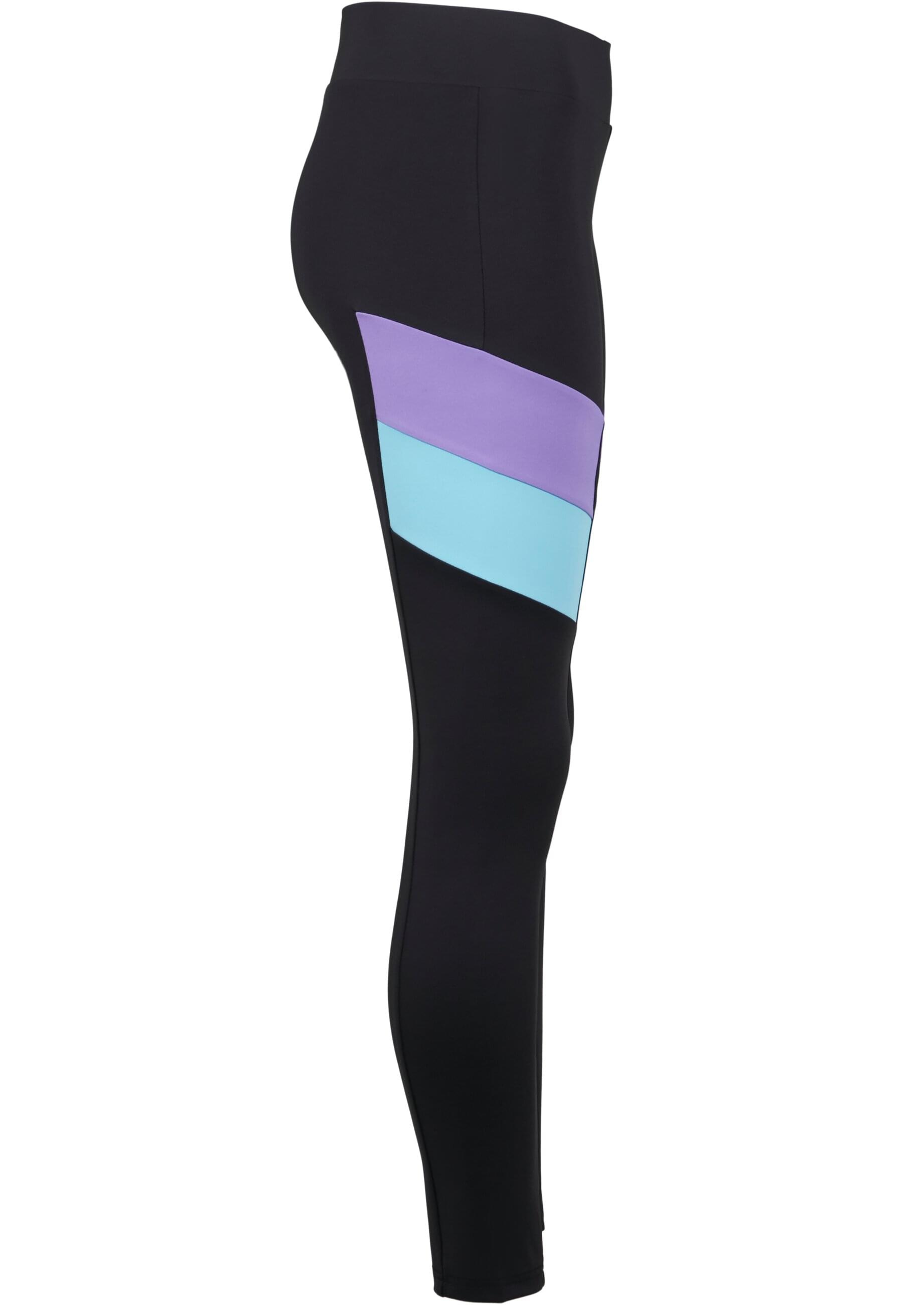 URBAN CLASSICS Leggings »Urban Classics Damen Ladies Color Block Leggings«, (1 tlg.)