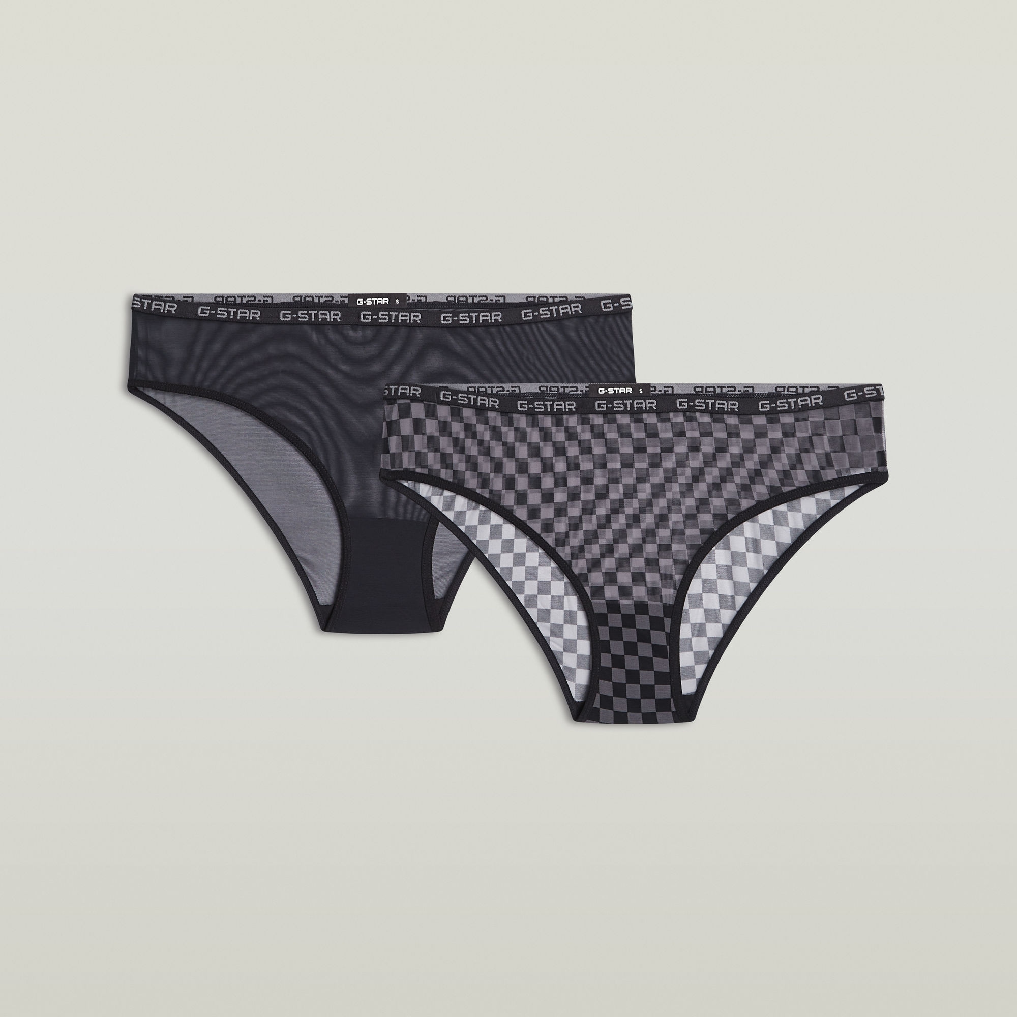 G-STAR Brasilslip "CHERRY, MESH BRAZILIAN BRIEF" Packung, 2 Stk. aus leichtem Stretchgewebe