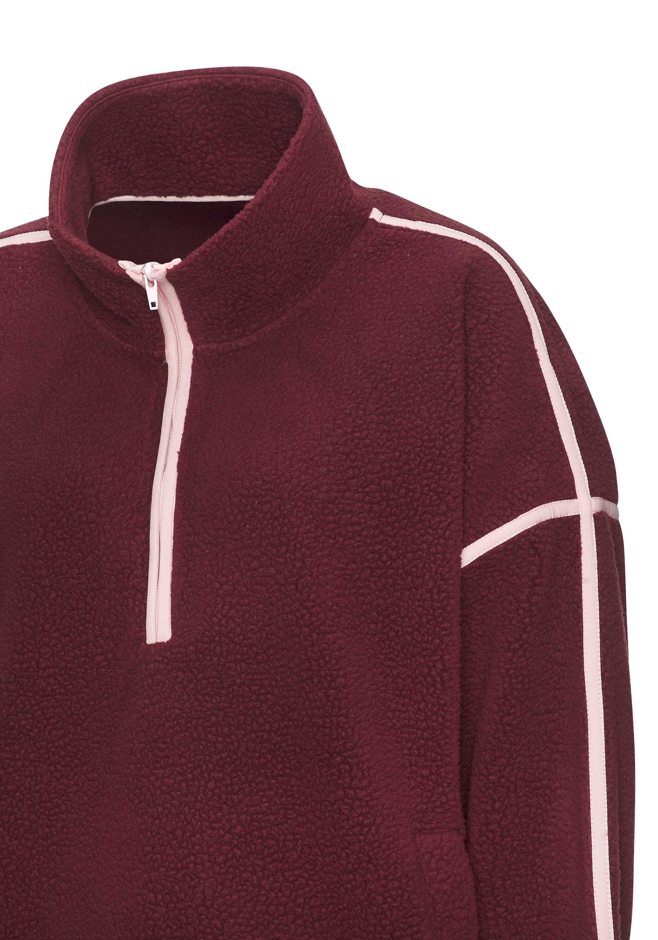 Buffalo Bouclèjacke, mit seitlichen Eingrifftaschen