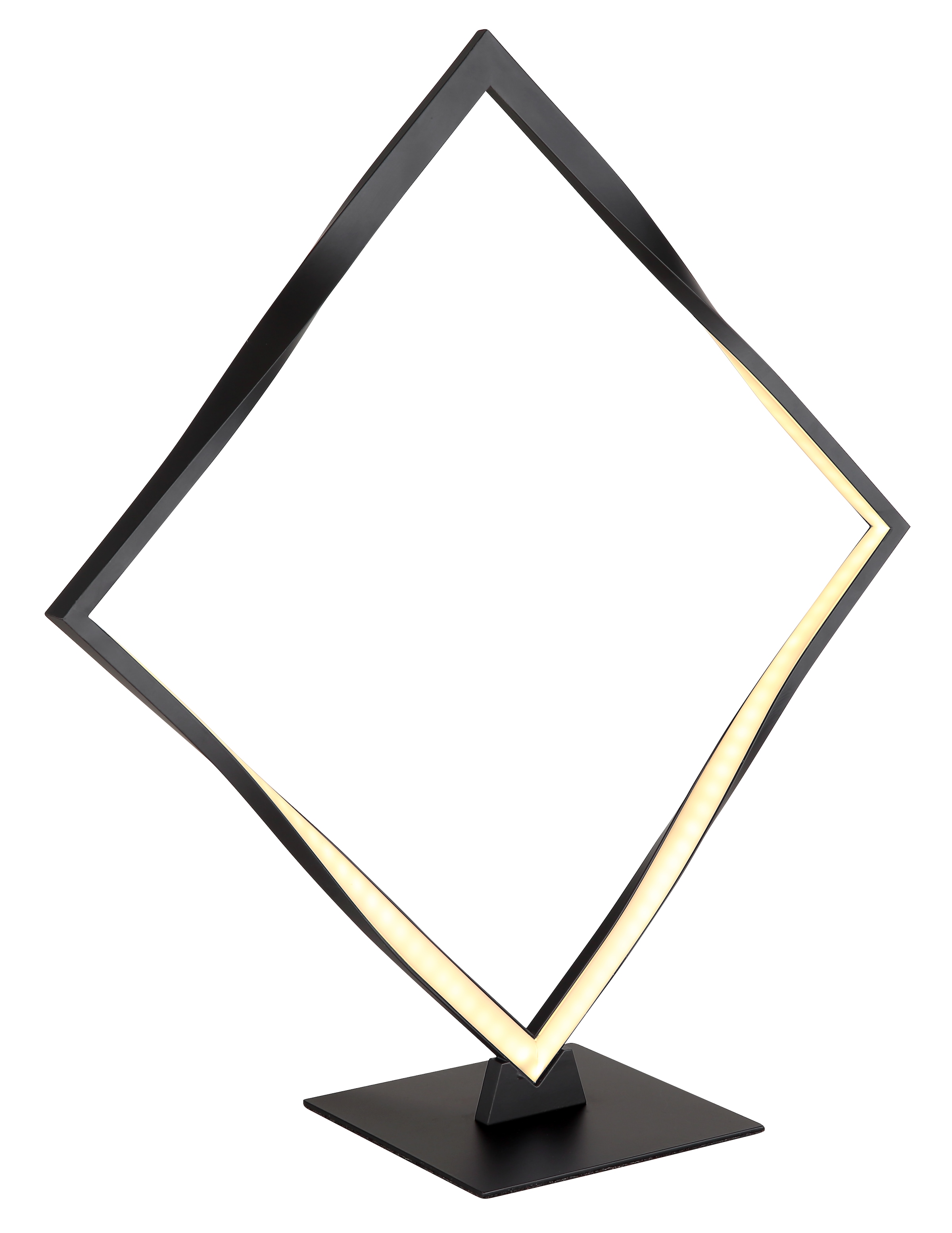 GLOBO LIGHTING LED Tischleuchte »MAXXY«, Leuchtmittel LED-Modul | LED fest integriert, Tischlampe/schwarz/3000K/Wohnzimmer/Schlafzimmer/modern