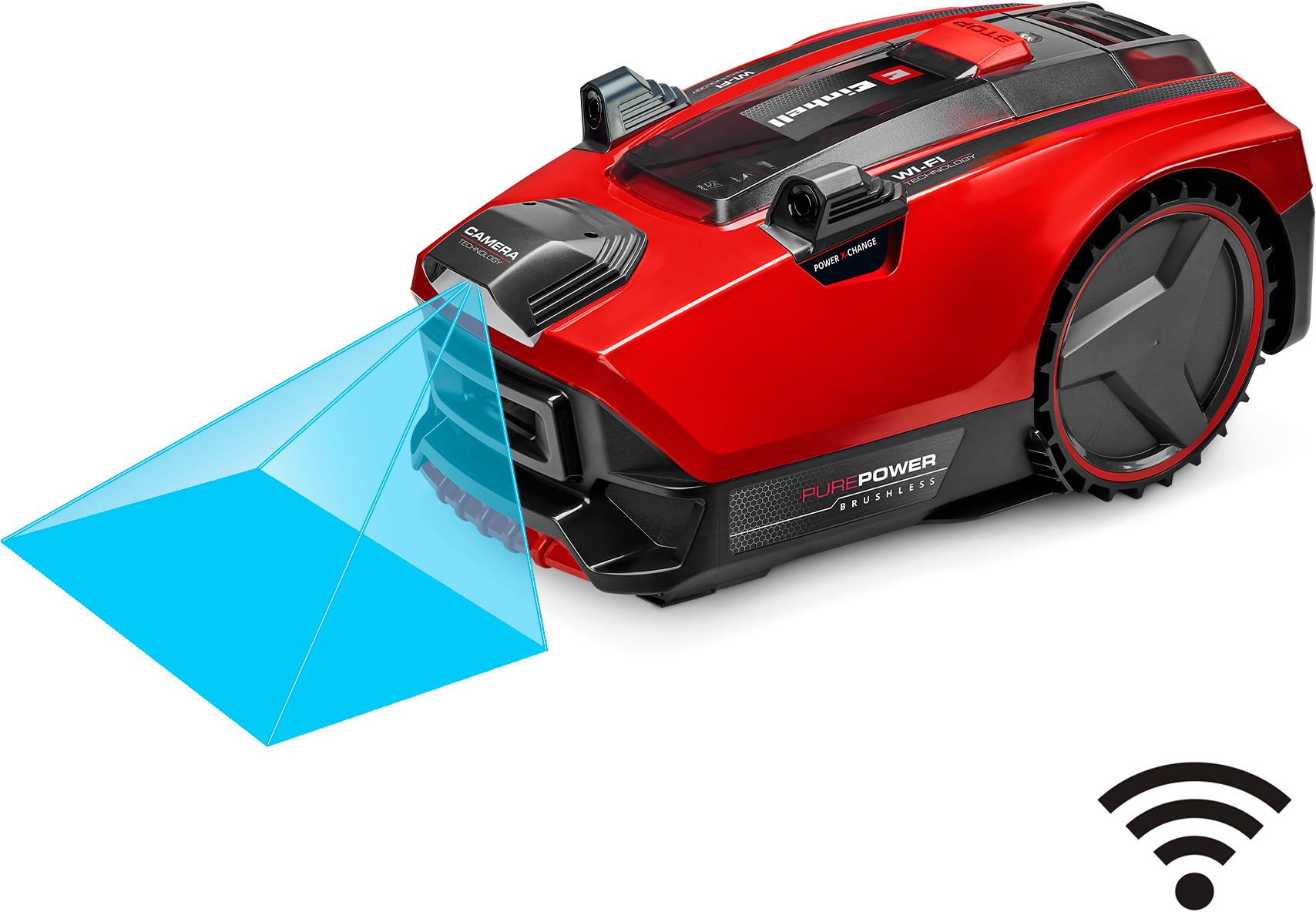 Einhell Rasenmähroboter ""FREELEXO CAM PLUS 600"" 9 Stk. tlg. Inkl. 4,0 Ah günstig online kaufen