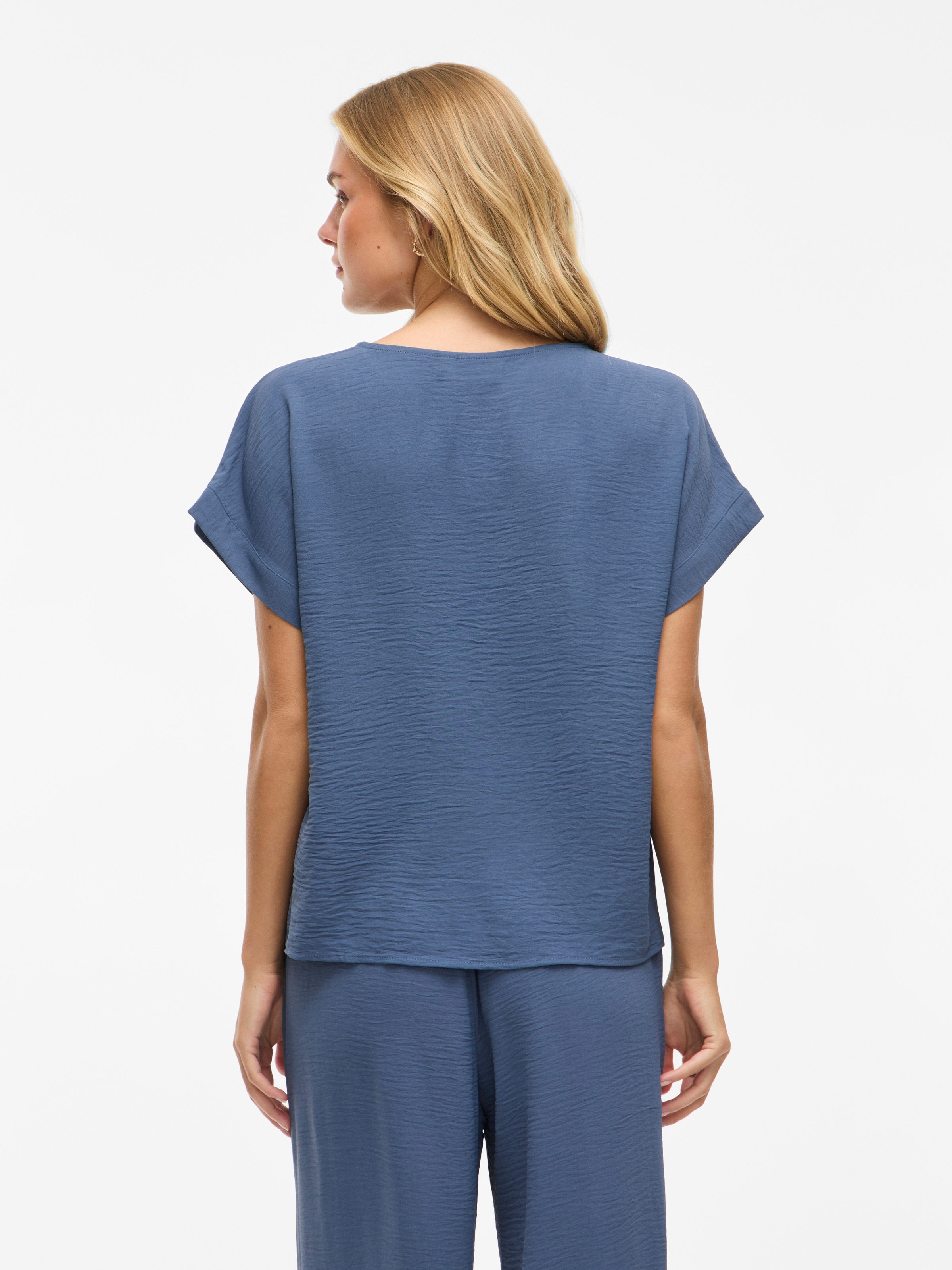 Vila Kurzarmshirt "VIJOSA S/S TOP - NOOS" günstig online kaufen