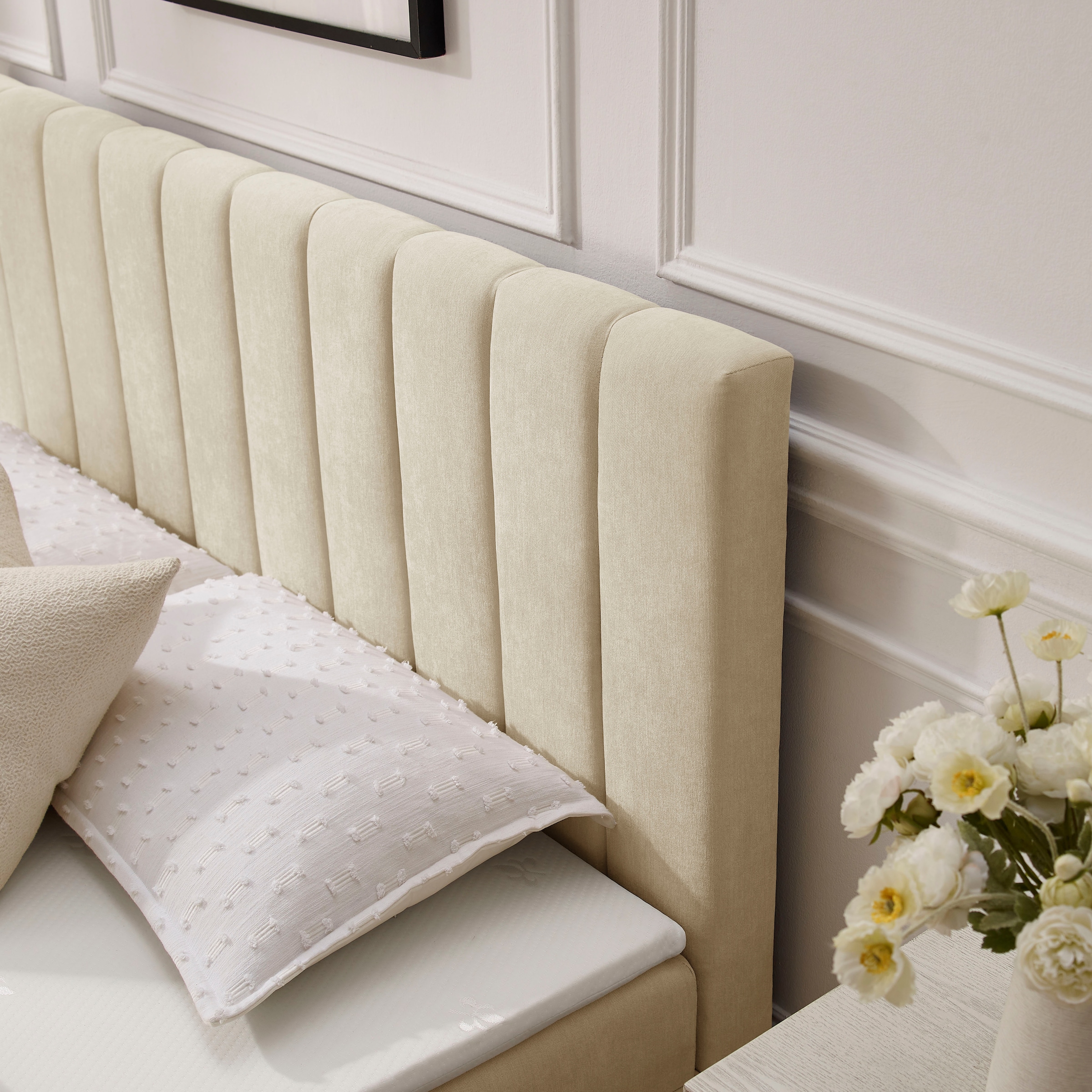 OTTO home Boxbett »Haileyy inkl. Bettkasten und Topper, Liegefläche 180x200cm« erhältlich in der Größe 180x200 cm