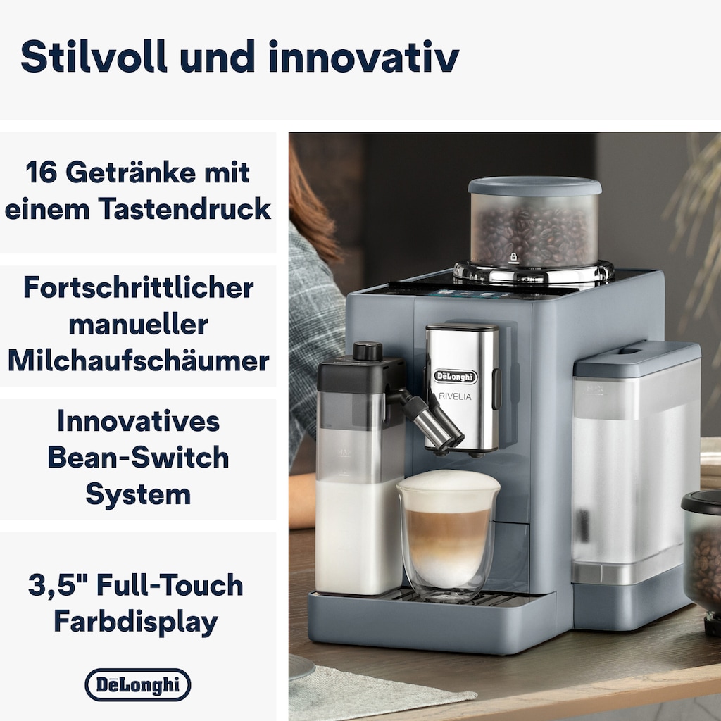 De'Longhi Kaffeevollautomat »Rivelia EXAM440.55.G«