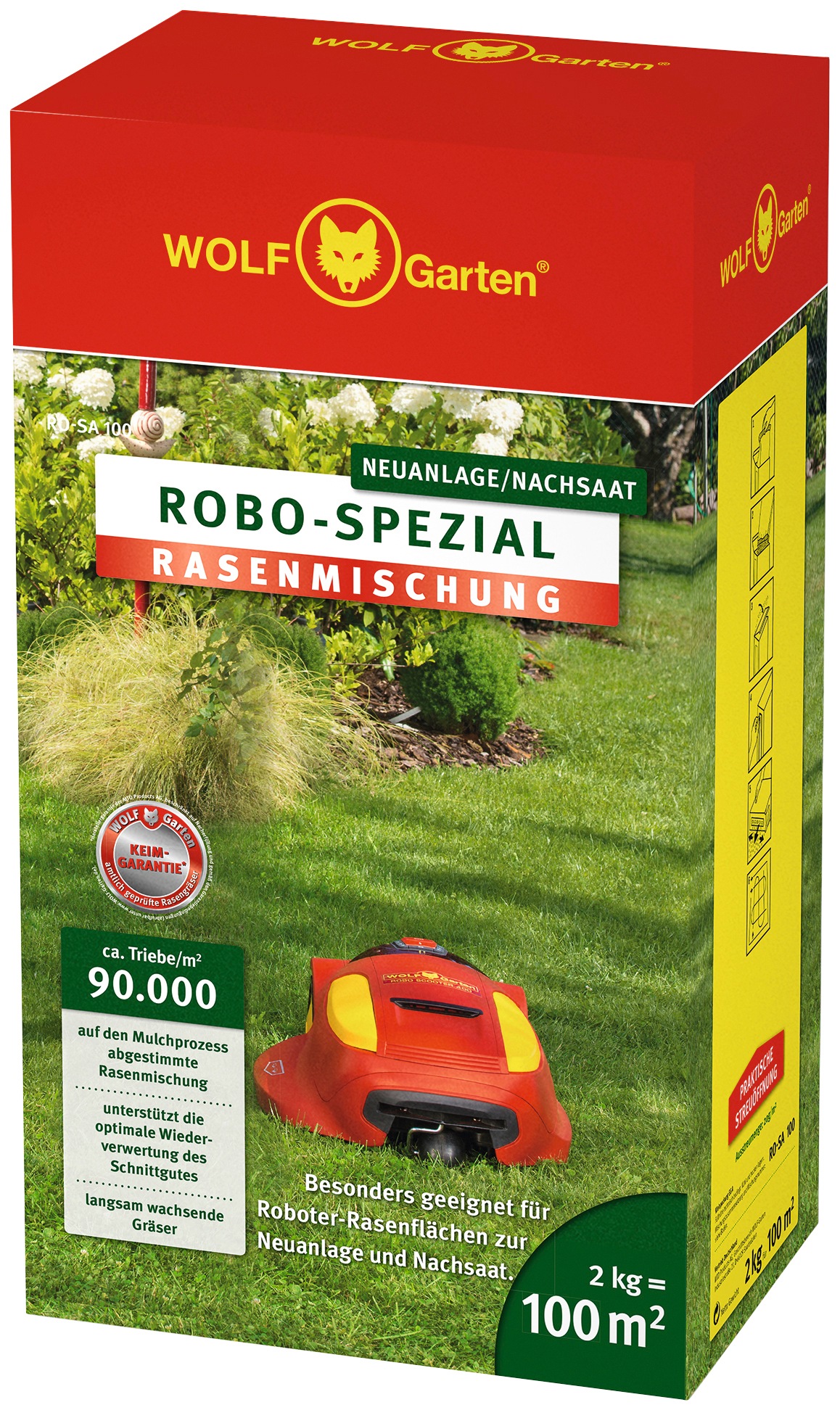 WOLF-Garten Rasensamen »ROBO-Spezial«, in 2 Verpackungsgrößen kaufen